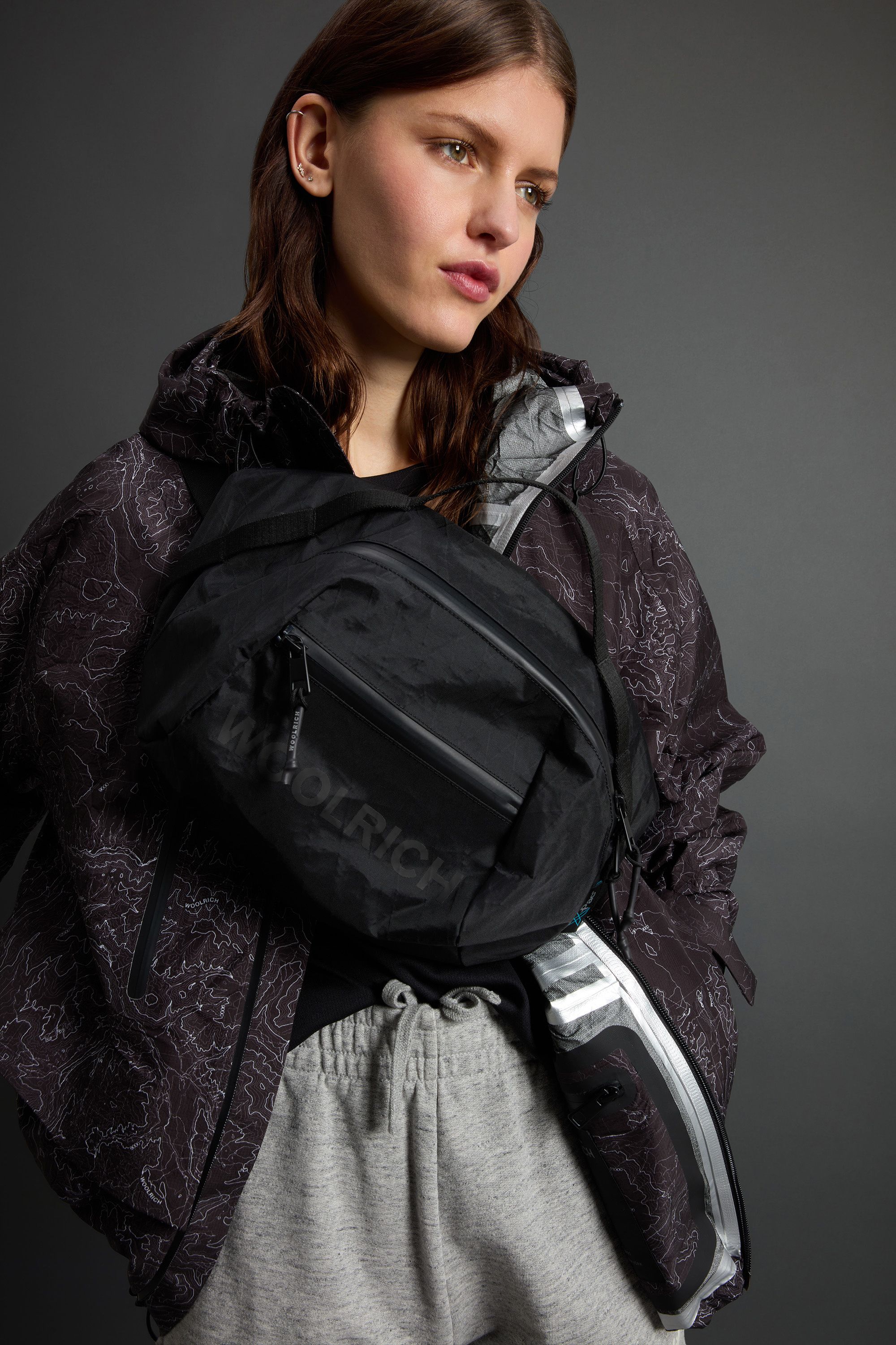 Crossbody Bag in X-PAC by Todd Snyder Black photo 7 | Woolrich