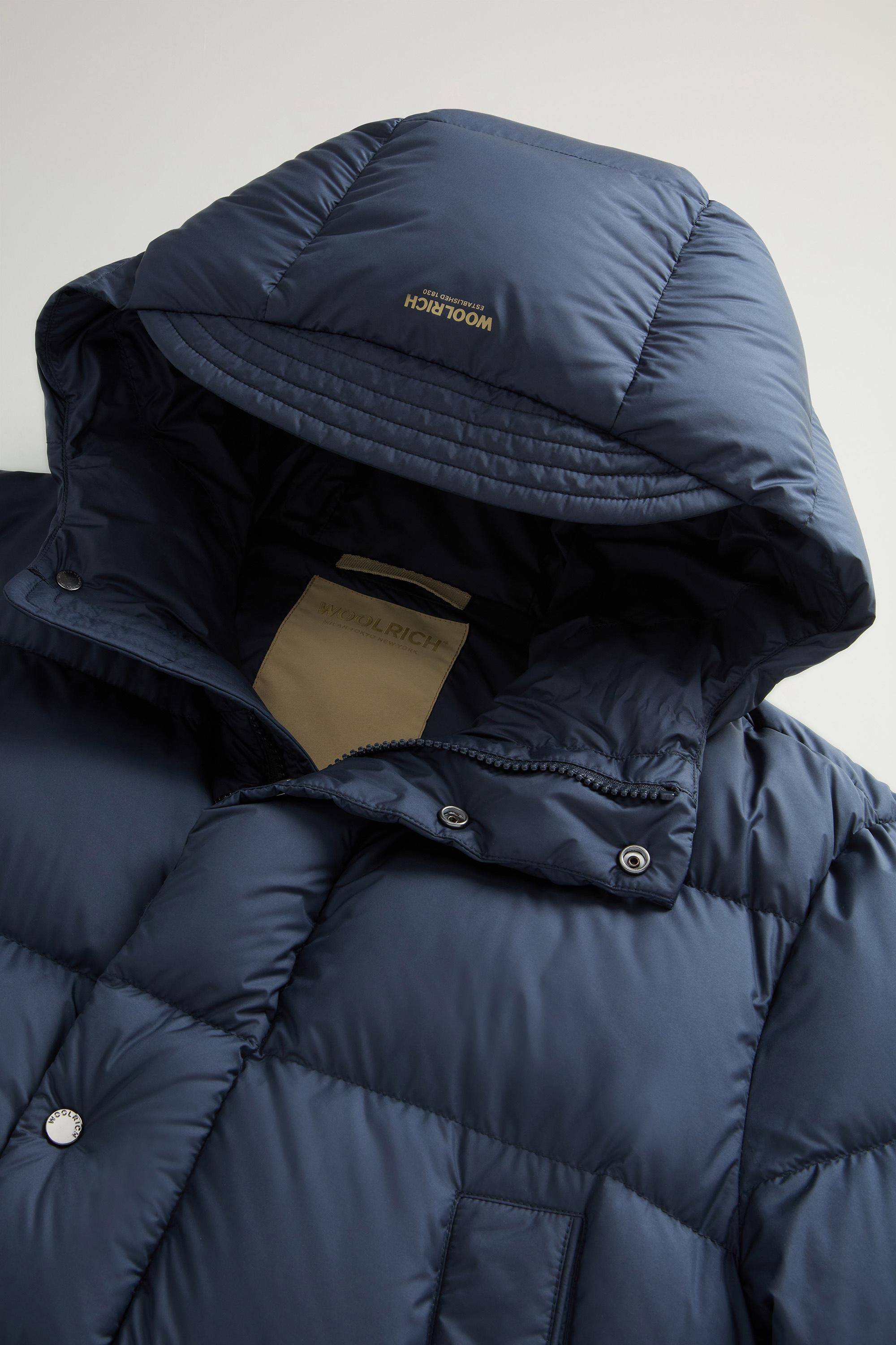 Cloud Parka in Microfiber Blue photo 6 | Woolrich