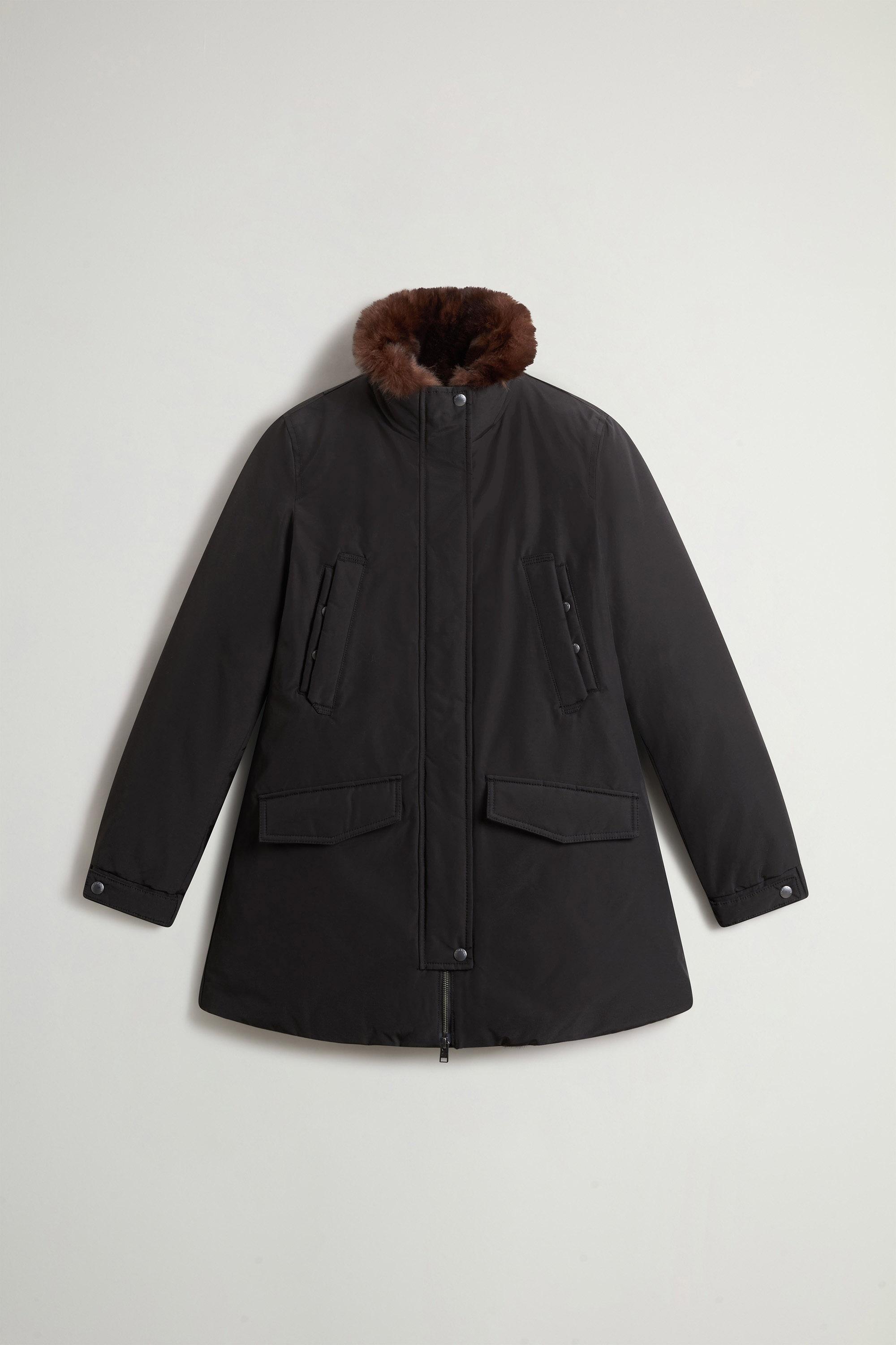 Erie Parka in Ramar Cloth Black photo 5 | Woolrich
