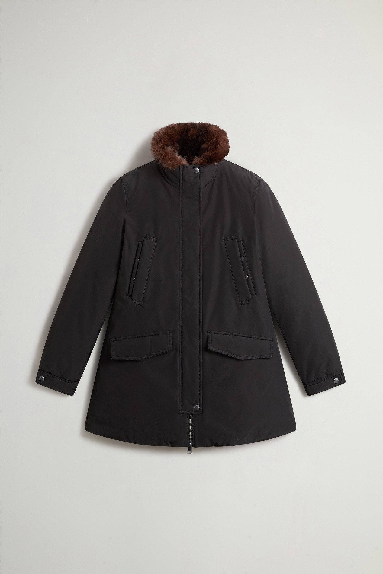 Erie Parka in Ramar Cloth Black photo 5 | Woolrich