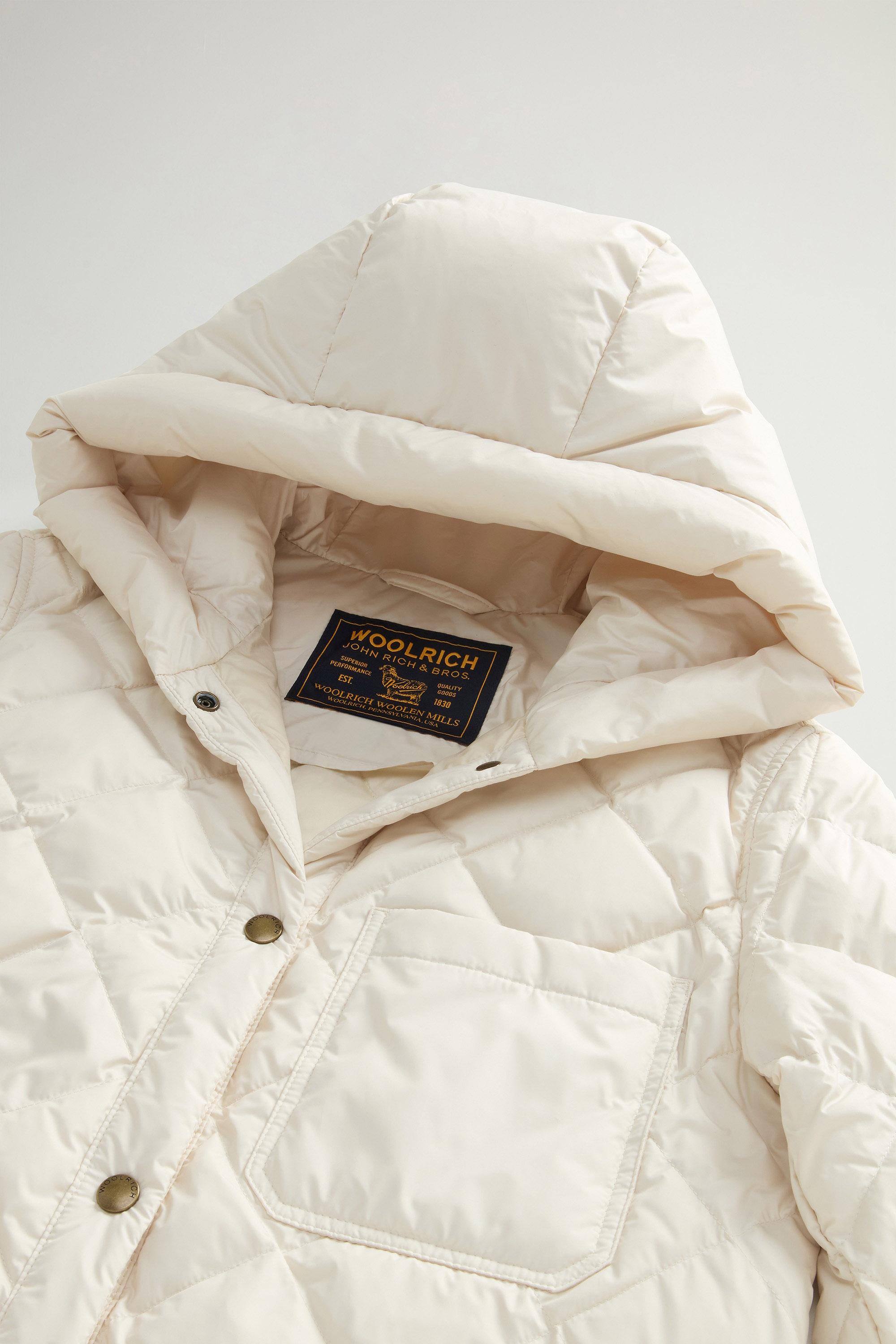 Quilted Parka in Microfiber White photo 6 | Woolrich
