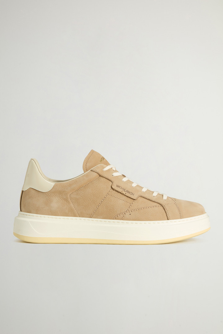 Arrow Sneakers in Suede Beige photo 1 | Woolrich