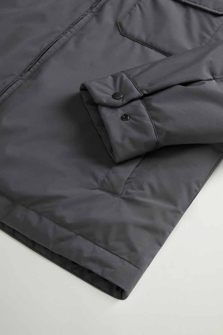 Cloud Padded Overshirt Gray photo 7 | Woolrich