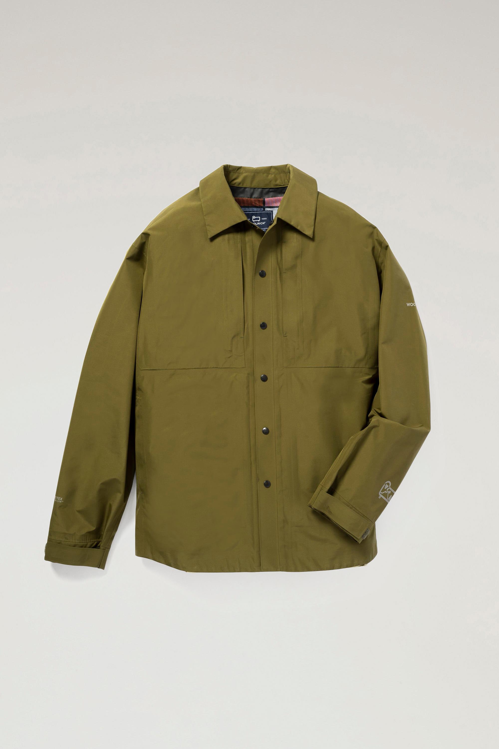 Overshirt in GORE-TEX INFINIUM Brown photo 1 | Woolrich