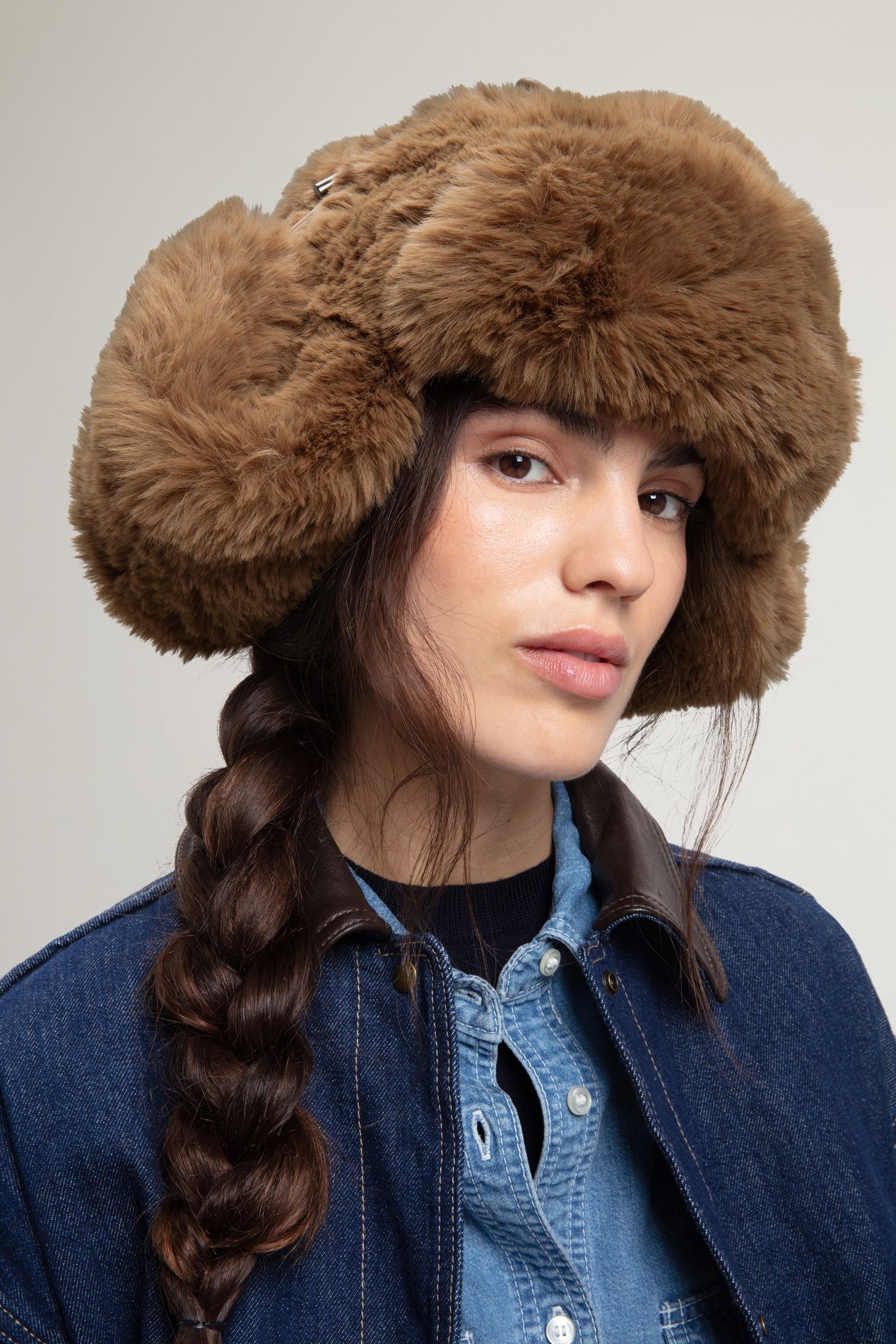 FAKE FUR ARCTIC HAT Vert photo 1 | Woolrich