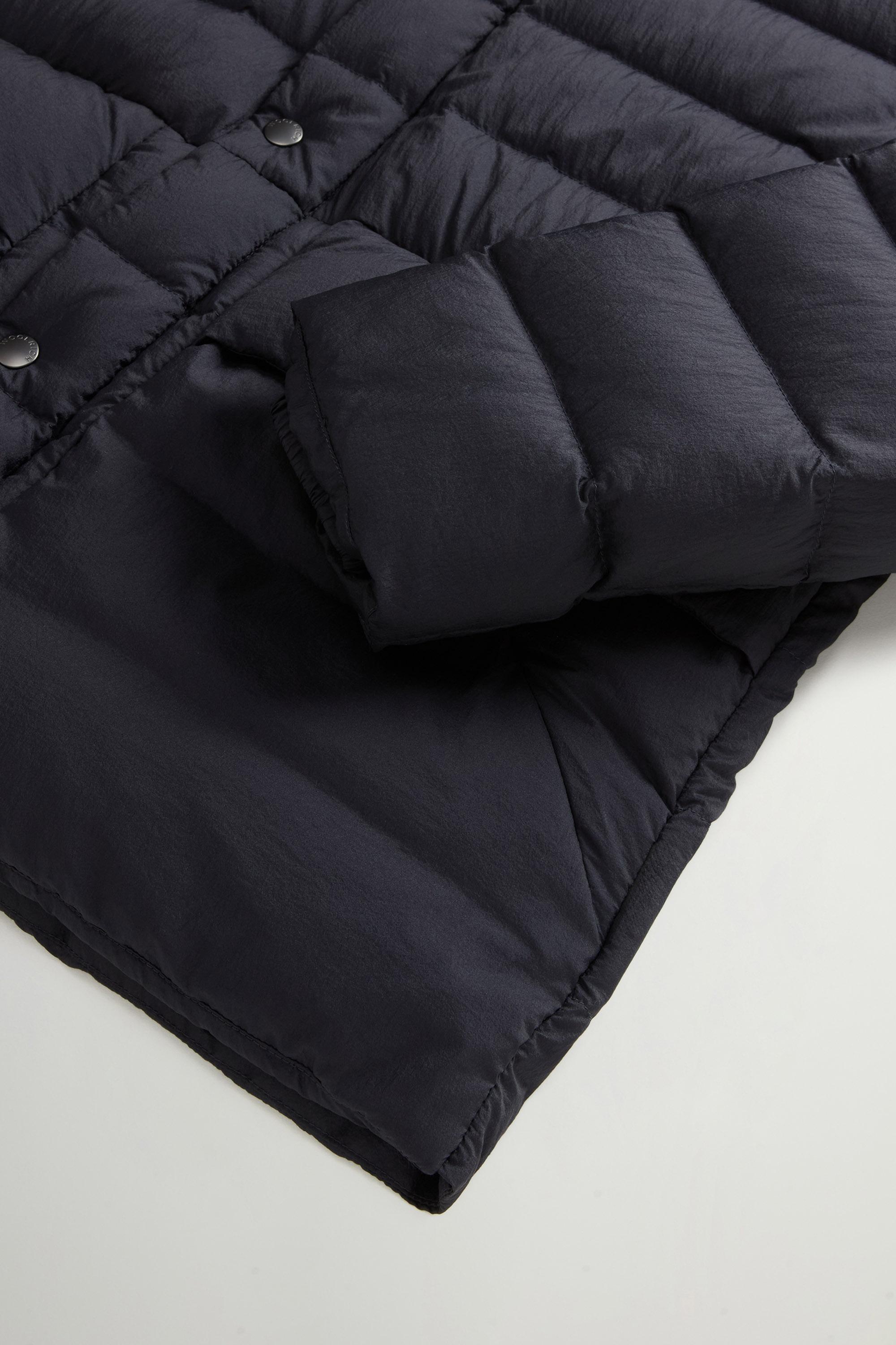 Bering Jacket in Crinkle Nylon Blue photo 7 | Woolrich