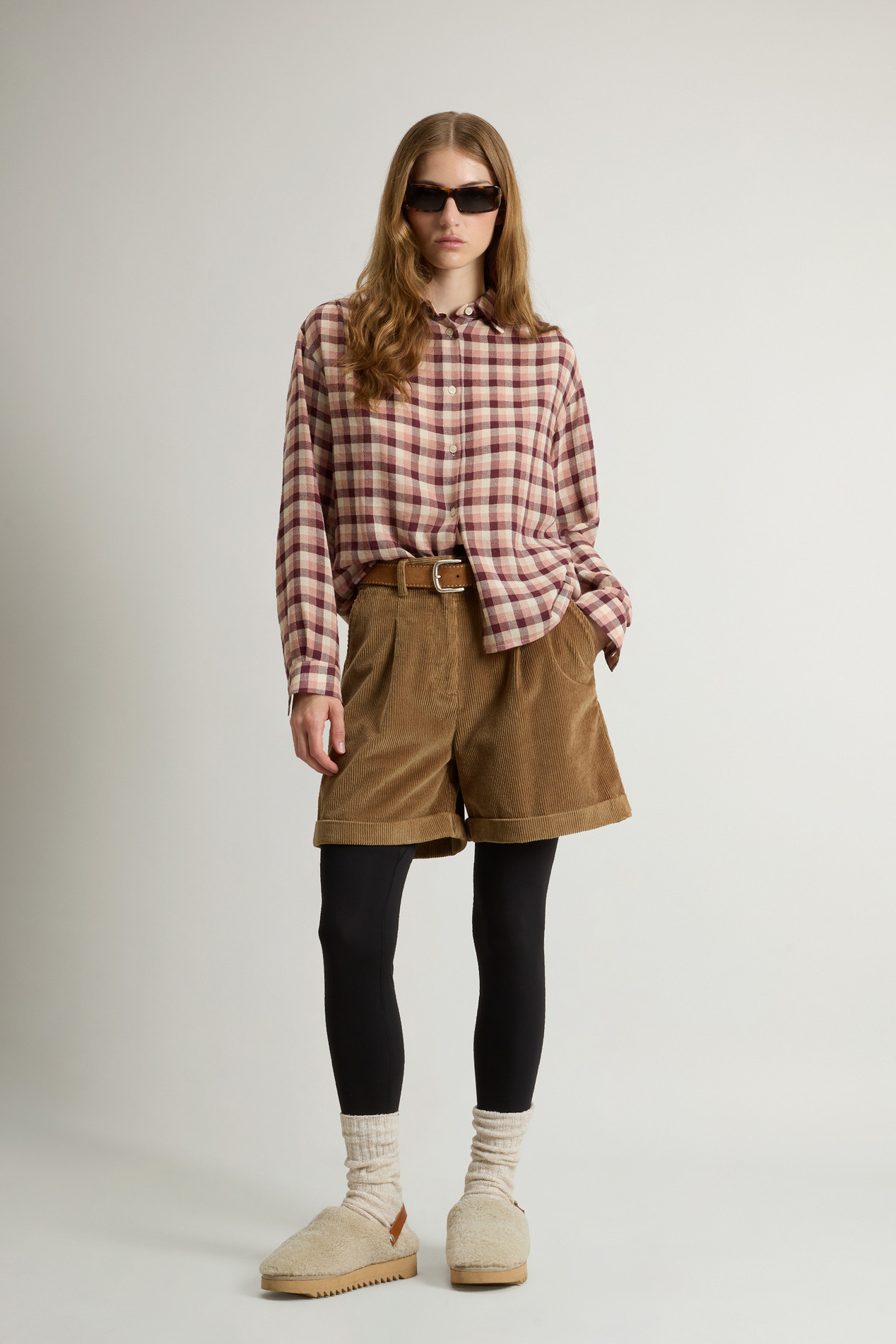 Shirt in Italian Brushed Fabric Pink photo 2 | Woolrich