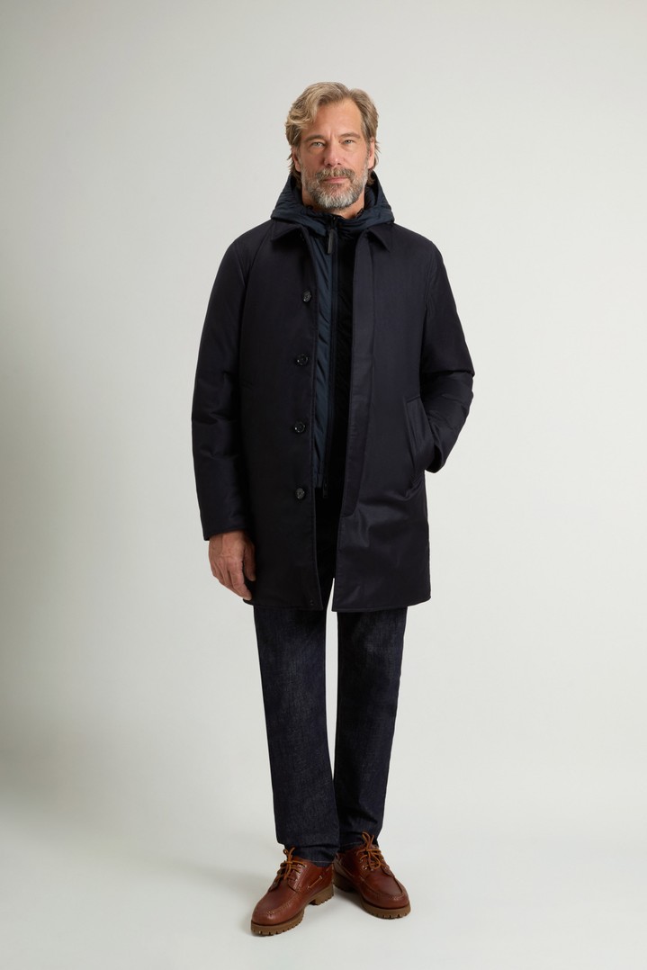 LP WOOL SILK 2IN1 COAT Blue photo 2 | Woolrich