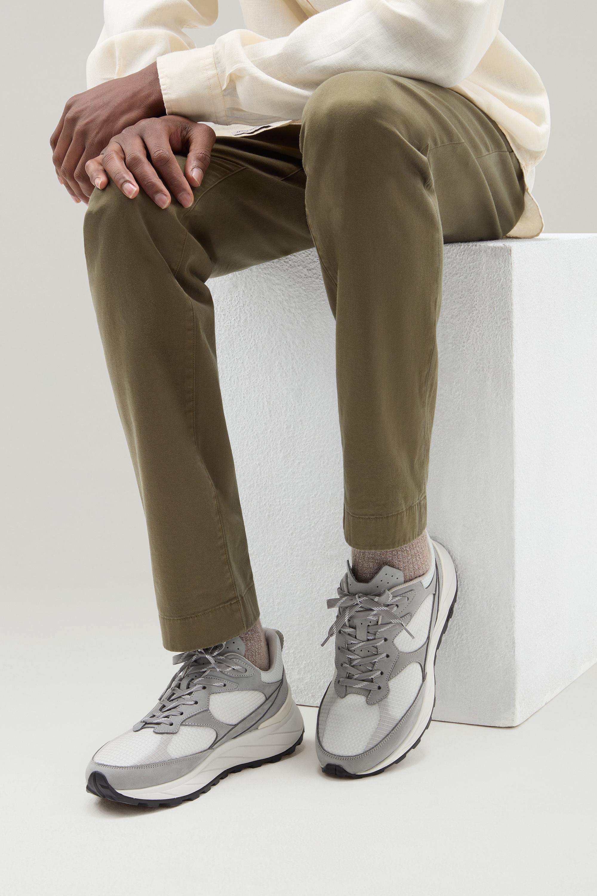 Running Sneakers in Ripstop Fabric Gray photo 6 | Woolrich