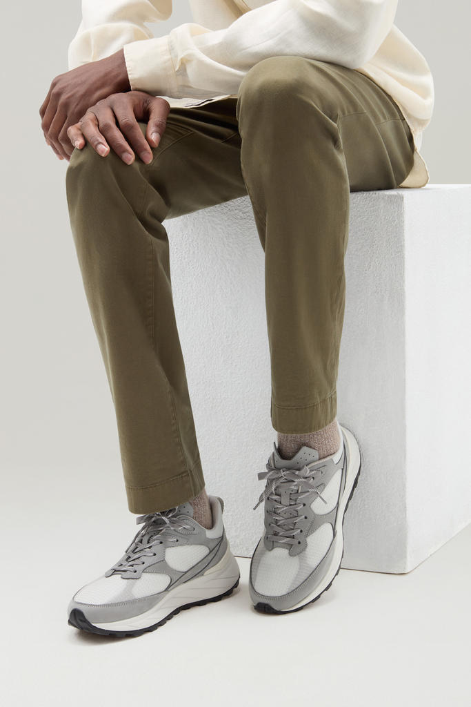 Running Sneakers in Ripstop Fabric Gray photo 6 | Woolrich
