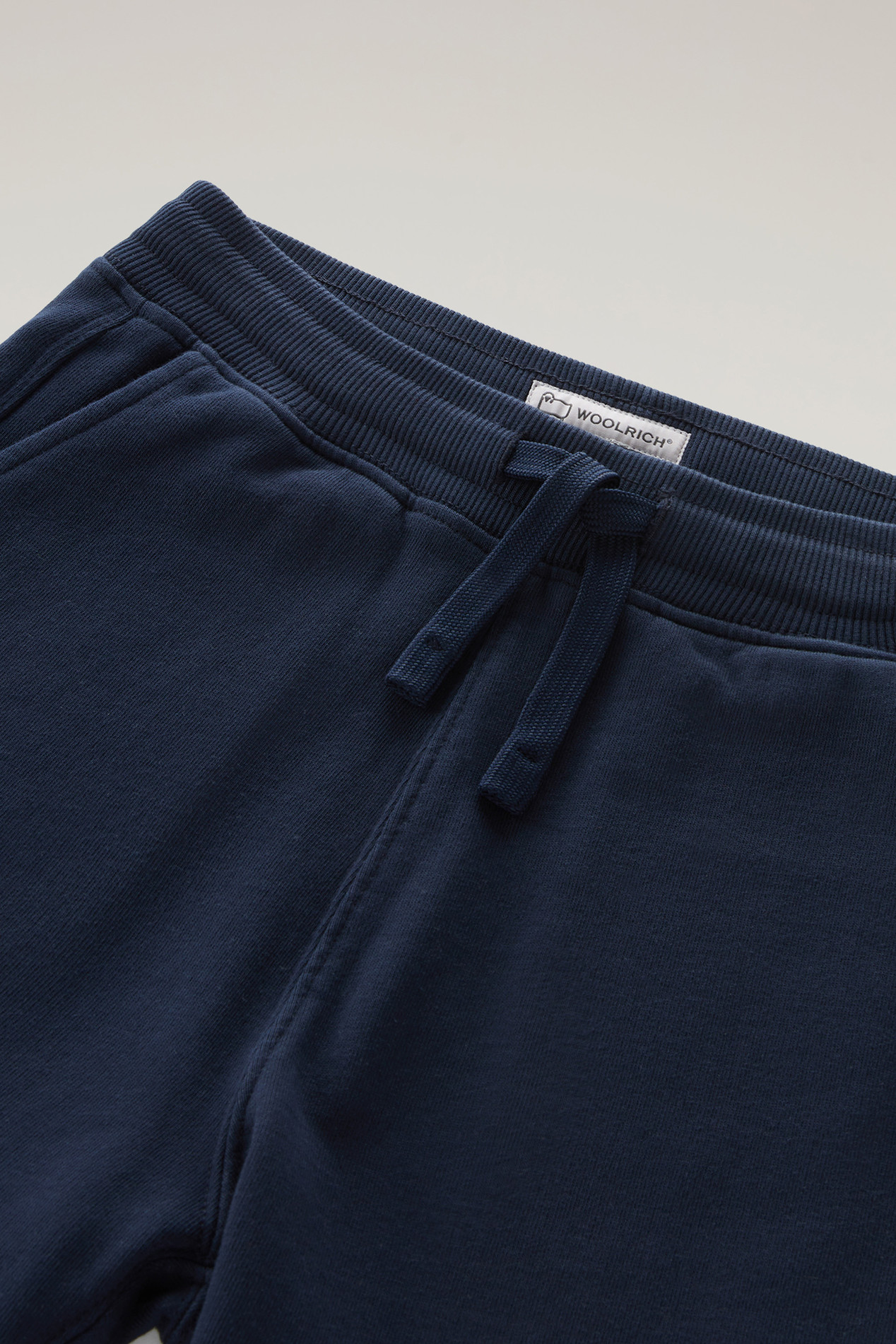 FLEECE SHORT Blue photo 3 | Woolrich