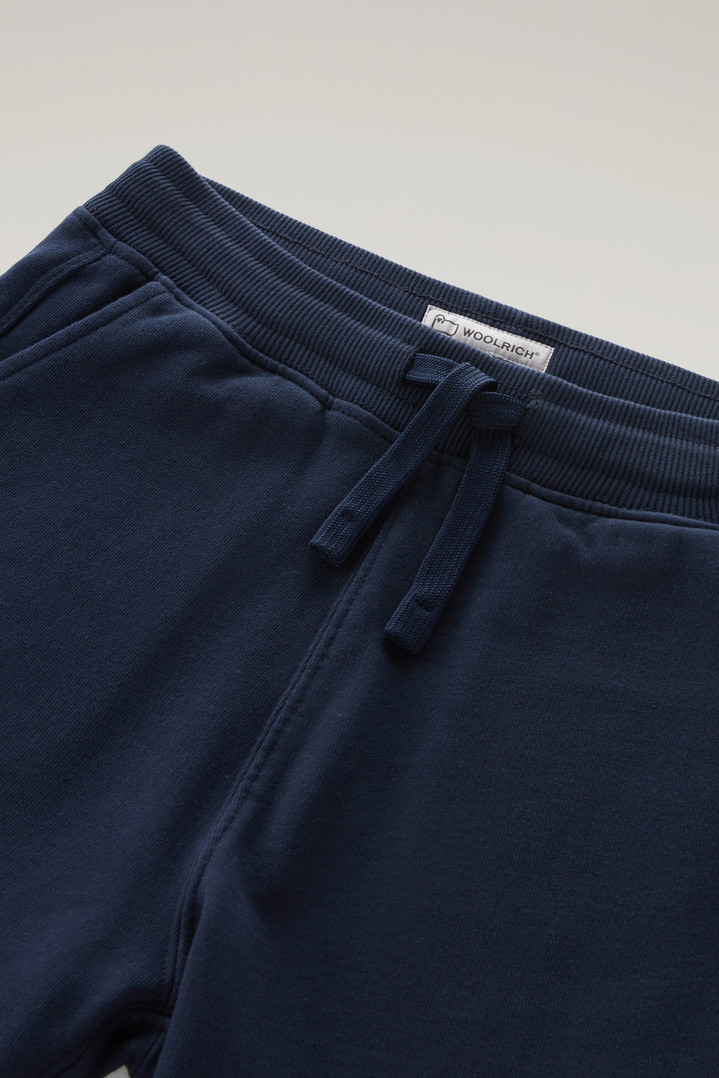 FLEECE SHORT Blue photo 3 | Woolrich