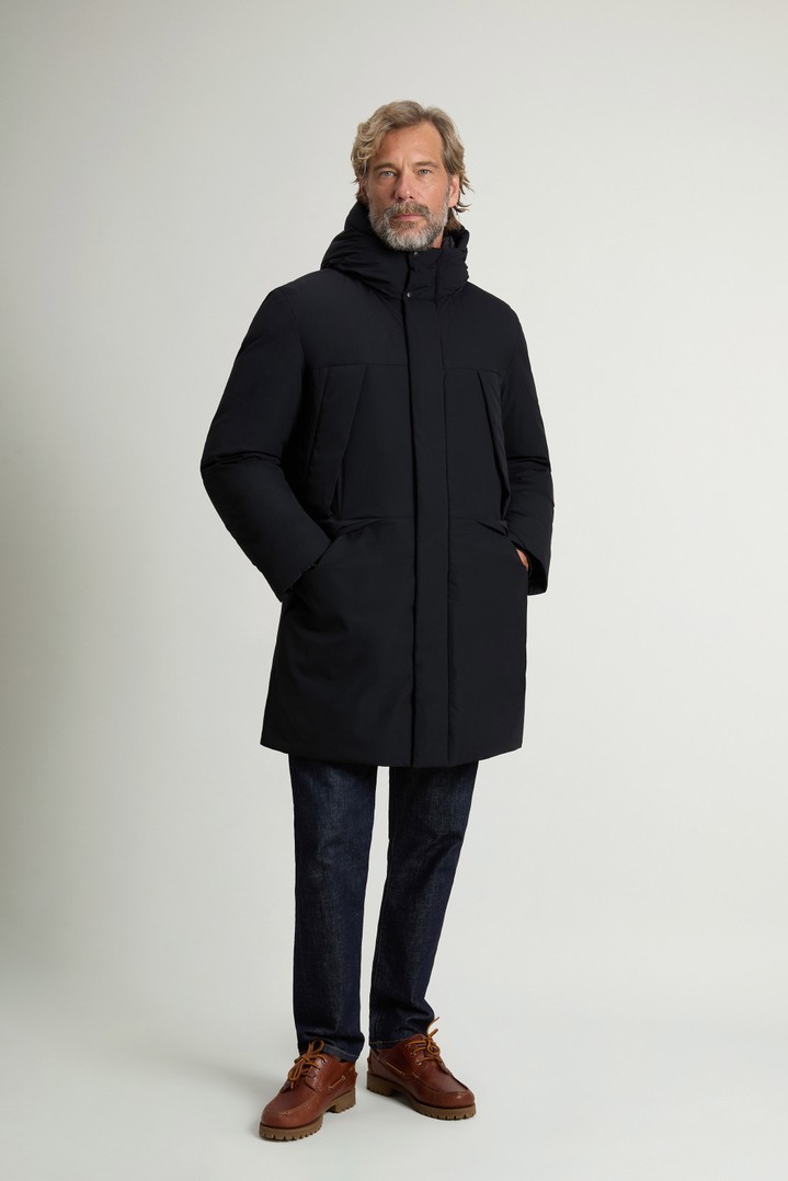 MATT STRETCH TETON PUFFER Black photo 2 | Woolrich