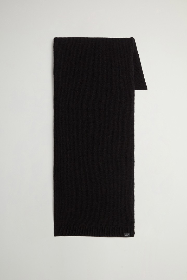 Scarf in Wool Blend Black photo 3 | Woolrich