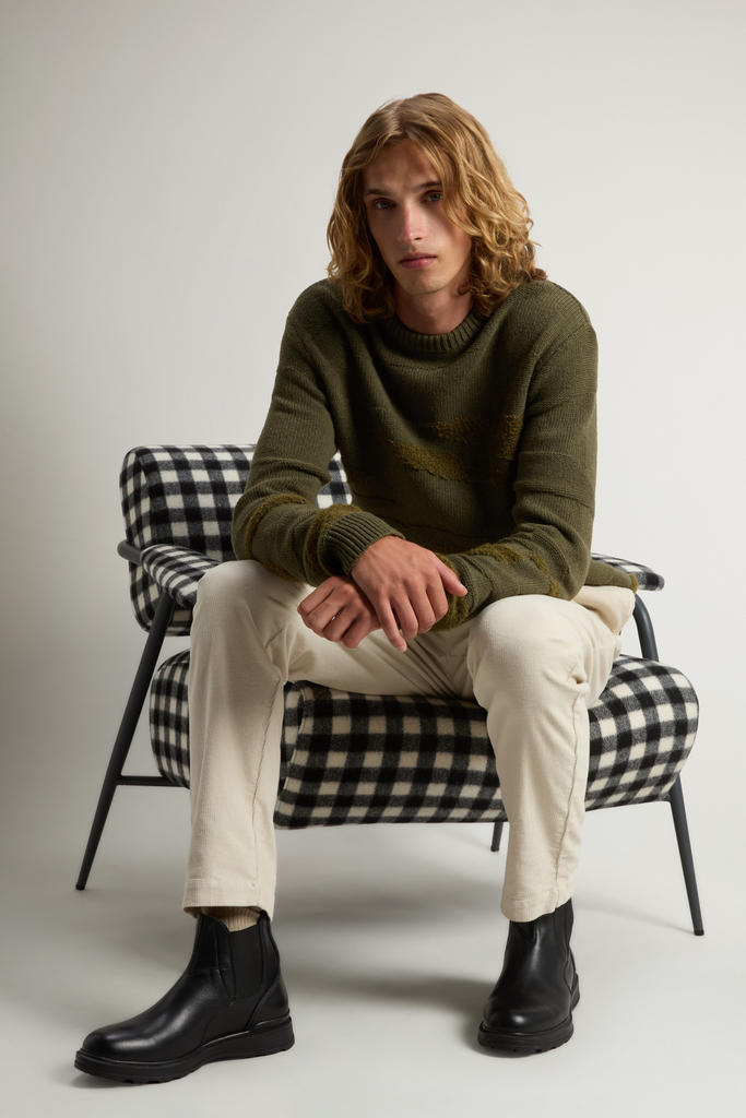 Stone Grove Ankle Boots in calfskin leather Black photo 7 | Woolrich