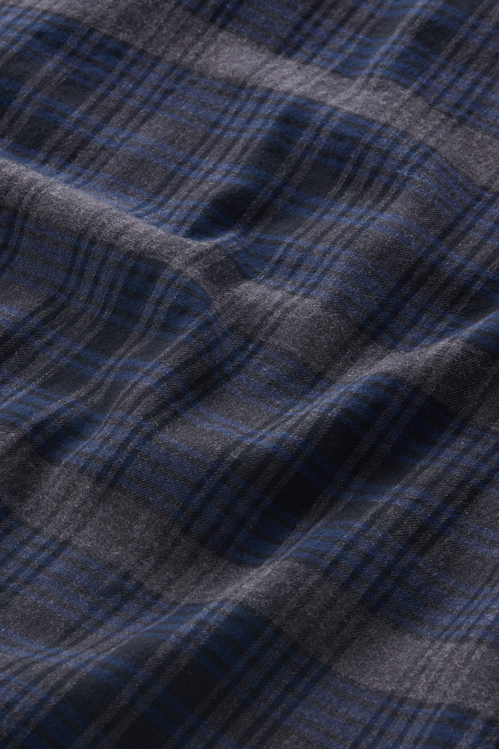 Plaid Shirt in Lightweight Flannel Blue photo 5 | Woolrich