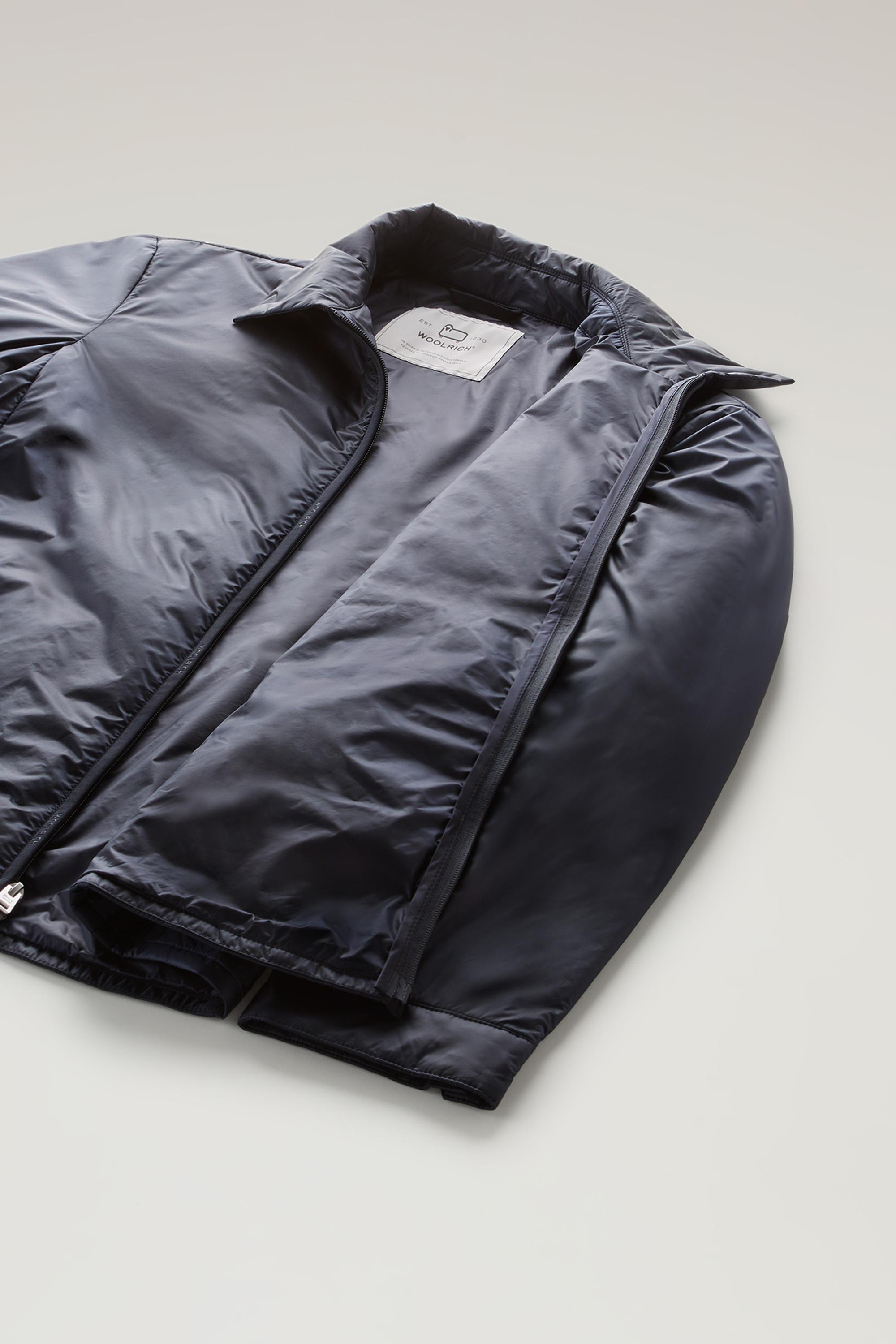 Padded Overshirt in Recycled Pertex Quantum Blue photo 5 | Woolrich