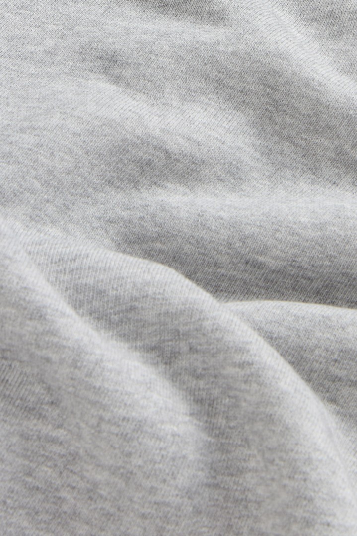 LOGO HOODIE Gris photo 3 | Woolrich