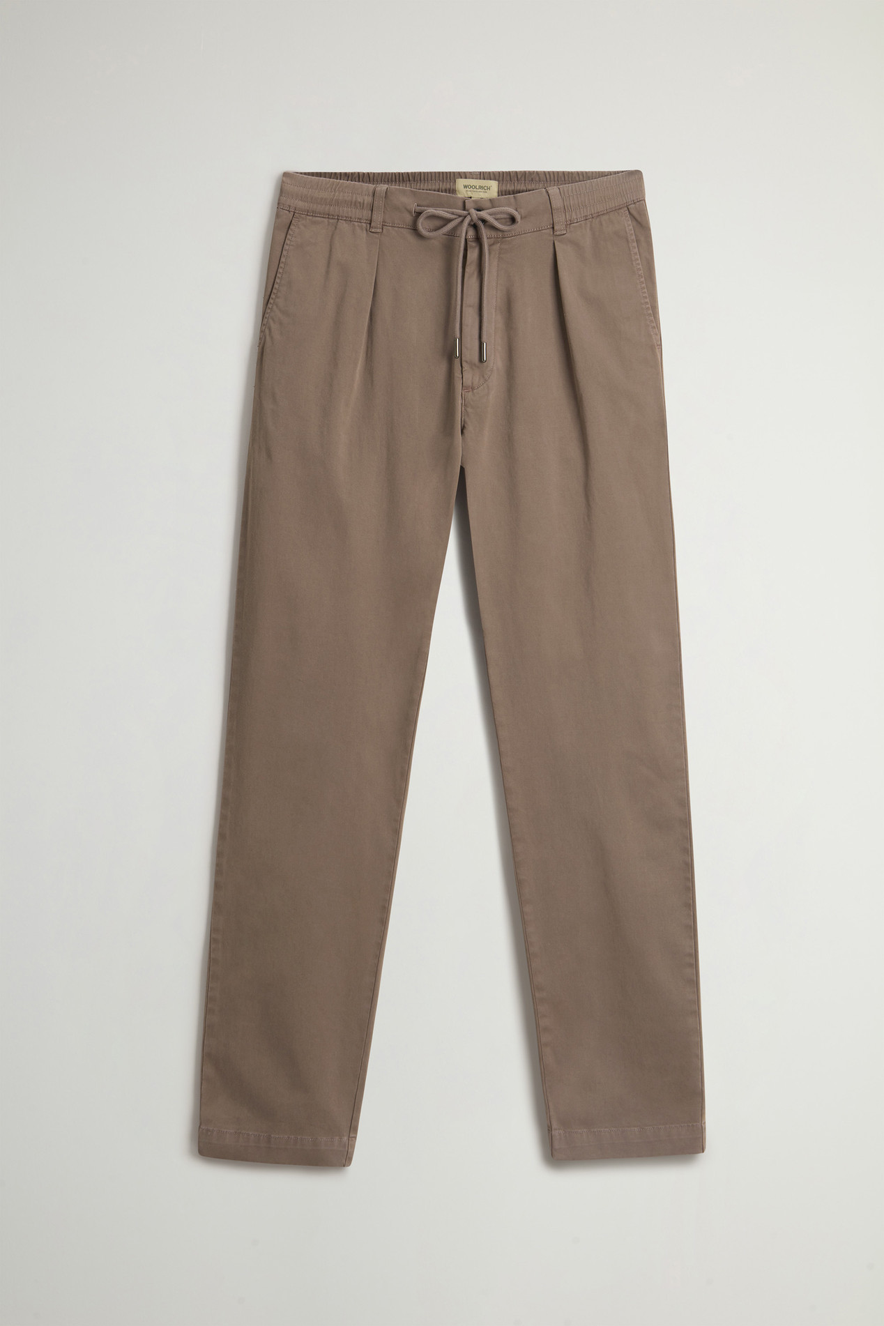 Stretch Cotton Twill Milton Pants Brown photo 3 | Woolrich