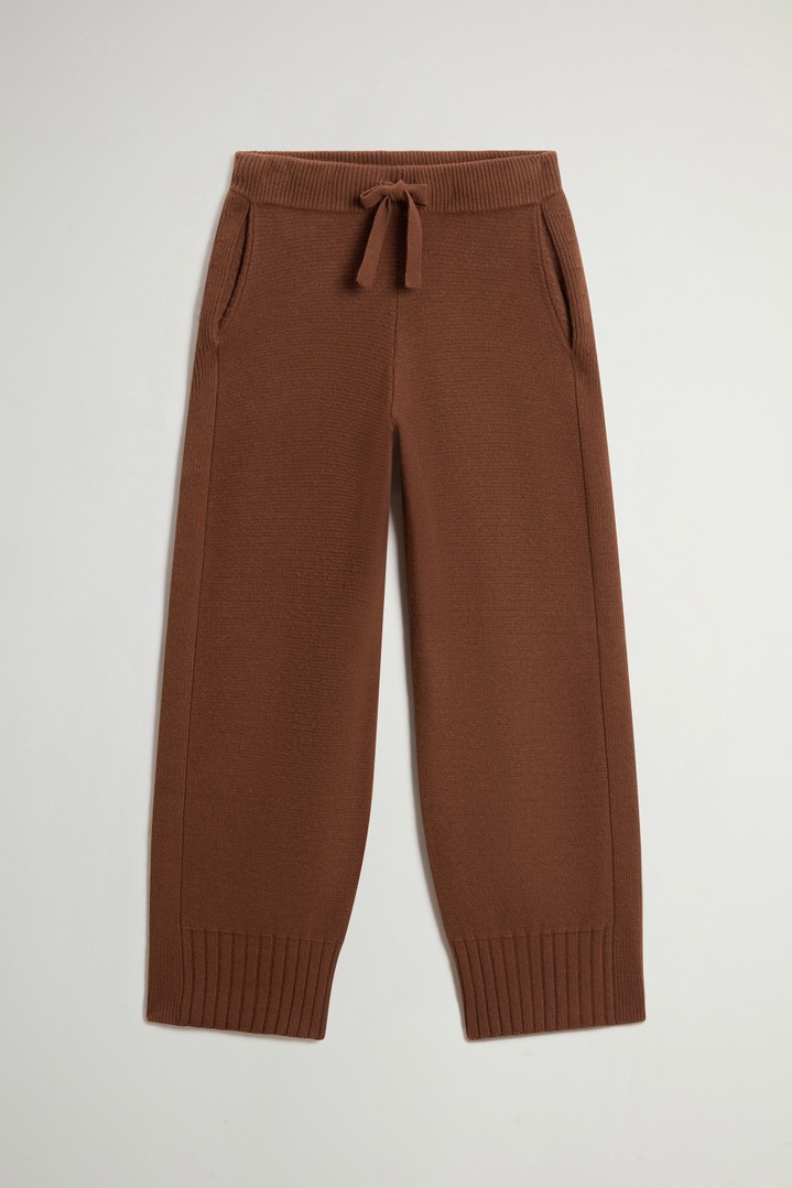 7GG WOOL CASHMERE PANTS Brown photo 4 | Woolrich