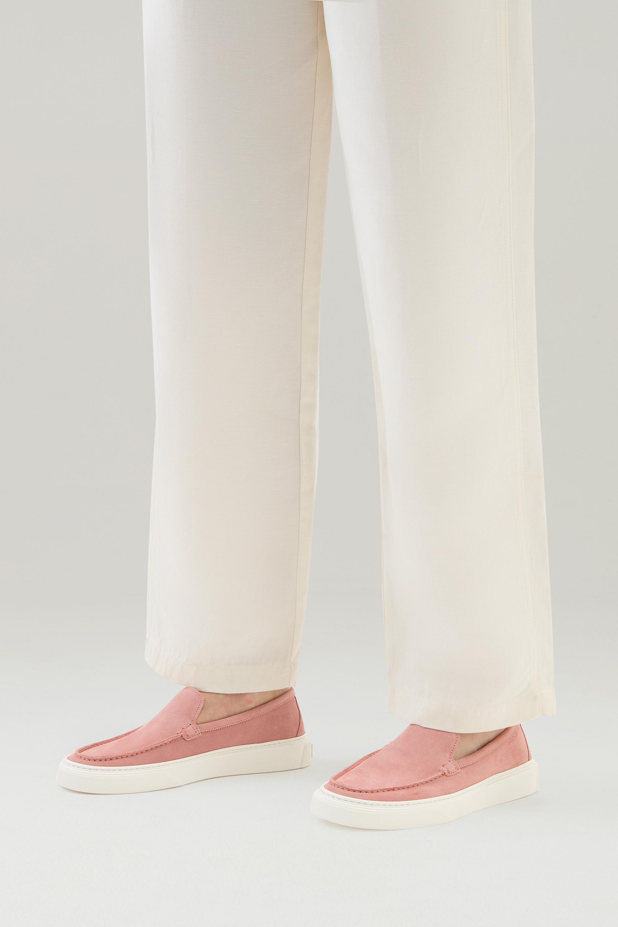 Suede Slip-on Loafers Pink photo 6 | Woolrich
