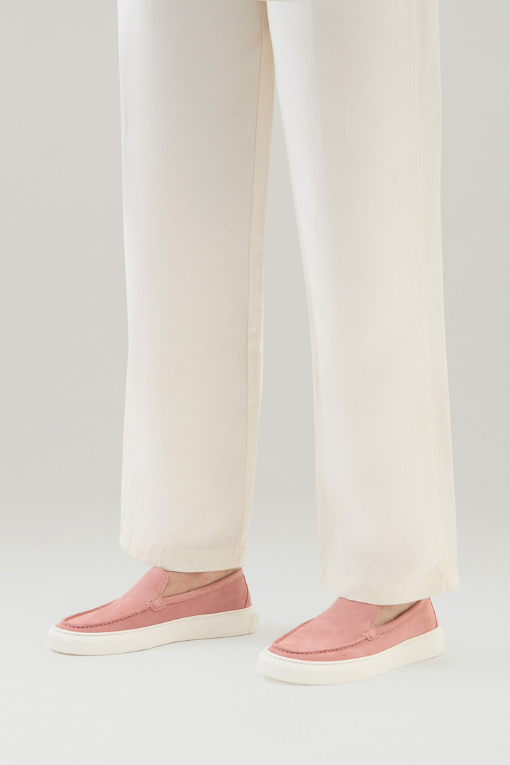 Suede Slip-on Loafers Pink photo 6 | Woolrich