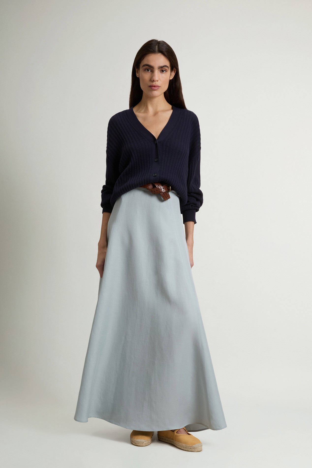 SOFT COTTON SWEATER Blue photo 2 | Woolrich