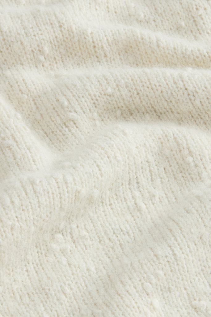 Cotton-, Alpaca and Wool-Blend Crewneck Sweater White photo 6 | Woolrich
