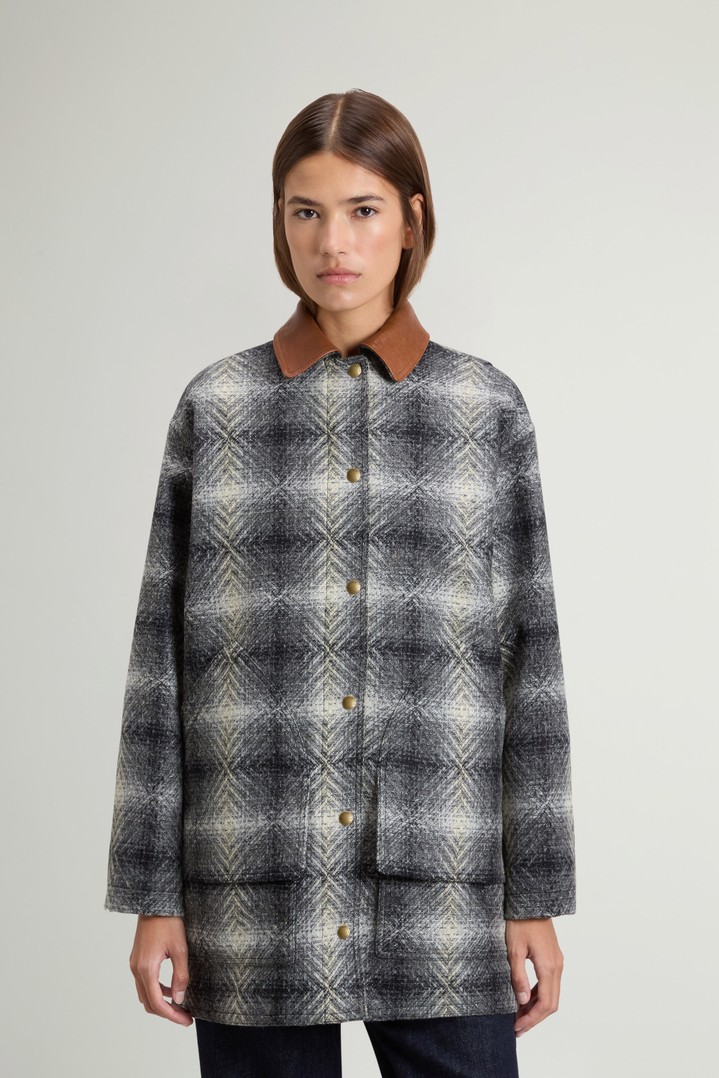 AZTEC MOON BARN COAT White photo 1 | Woolrich