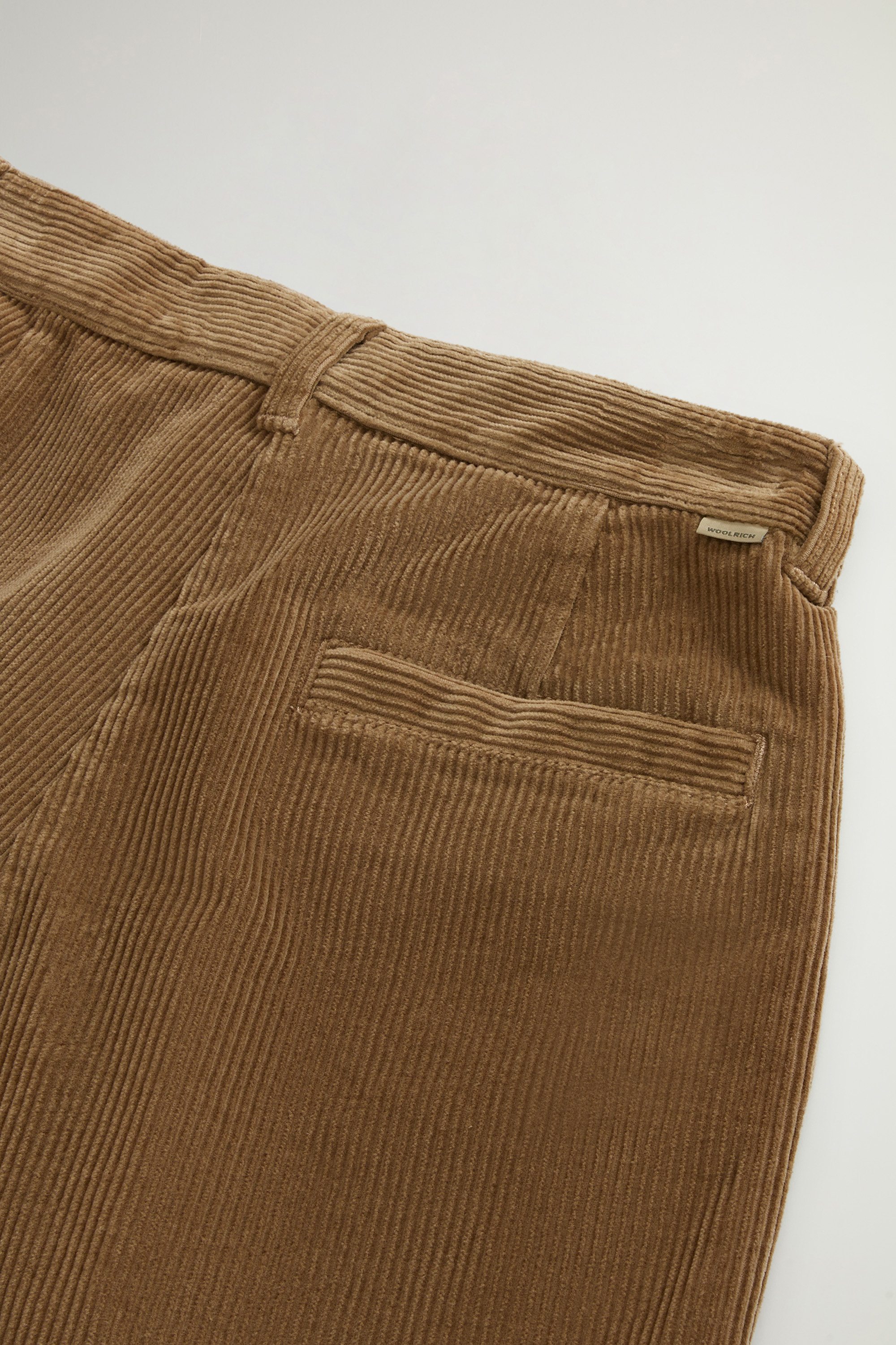 Wide-Leg Corduroy Shorts Beige photo 5 | Woolrich