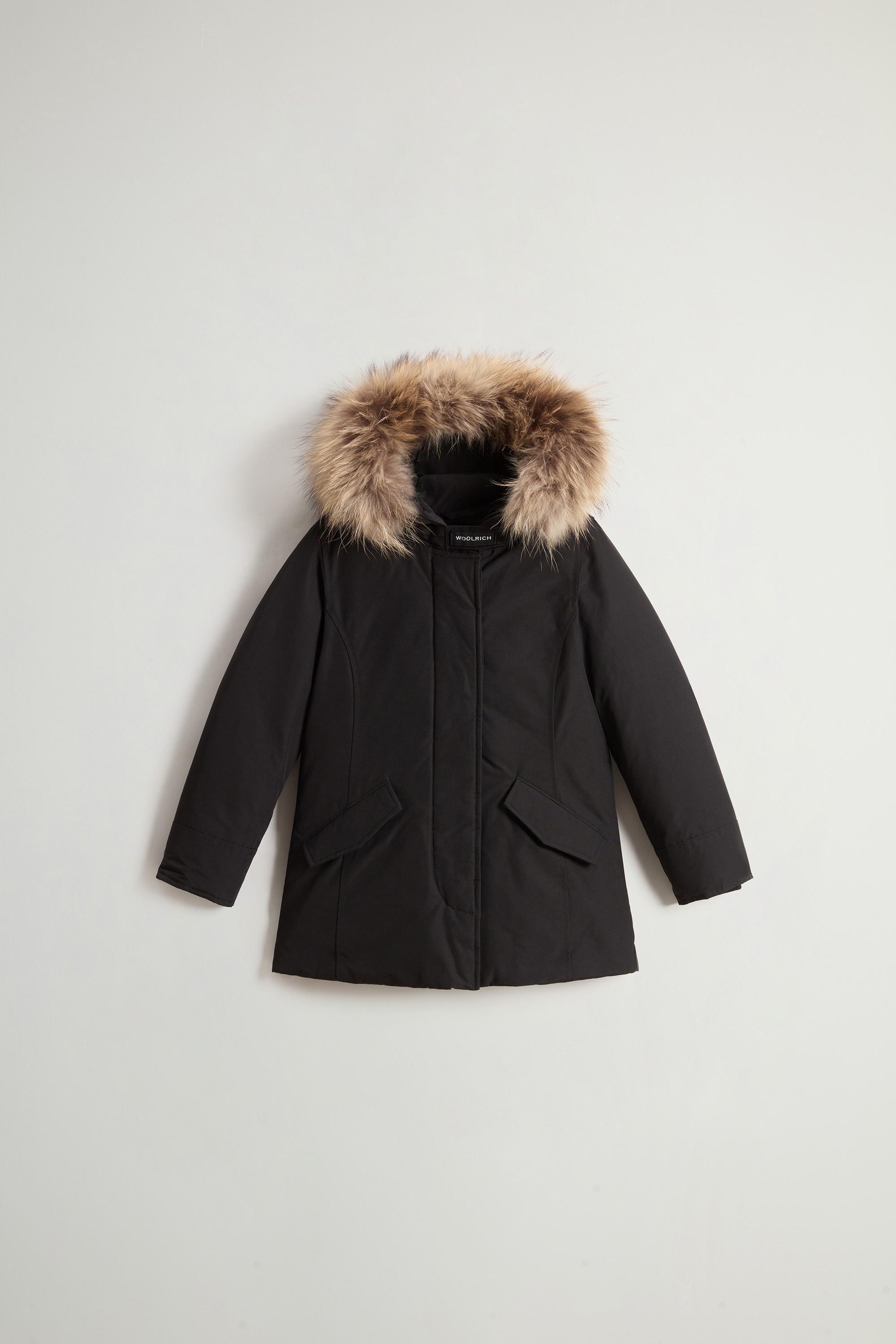 Girls' Arctic Parka with Detachable Fur Trim Black photo 1 | Woolrich