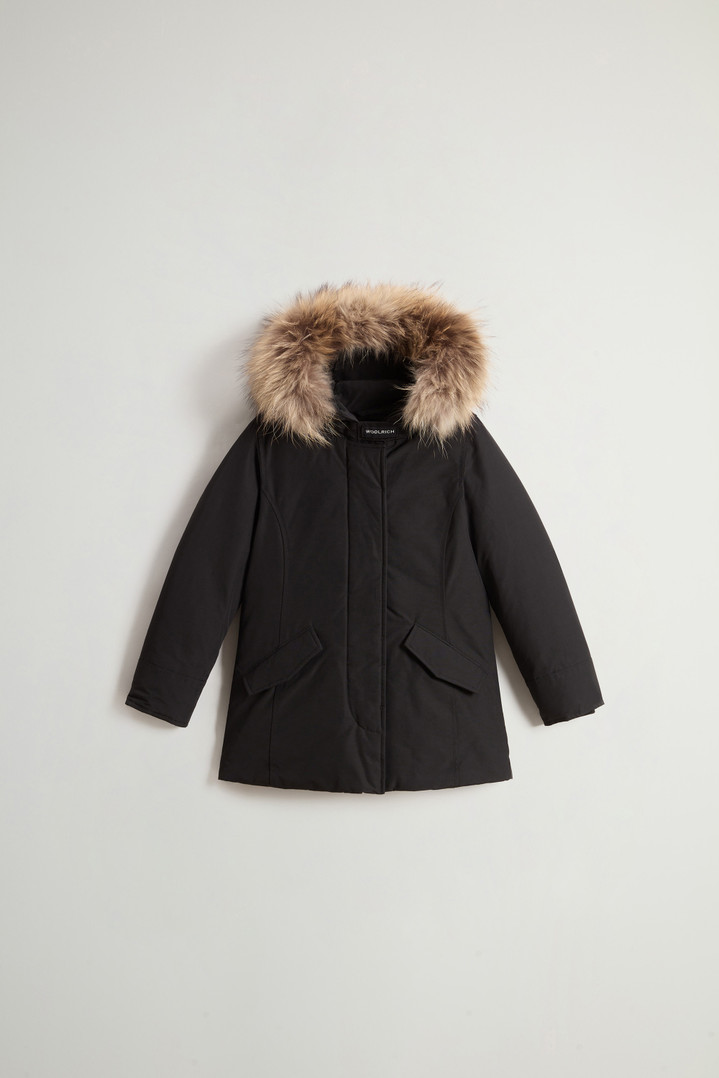 Girls' Arctic Parka with Detachable Fur Trim Black photo 1 | Woolrich