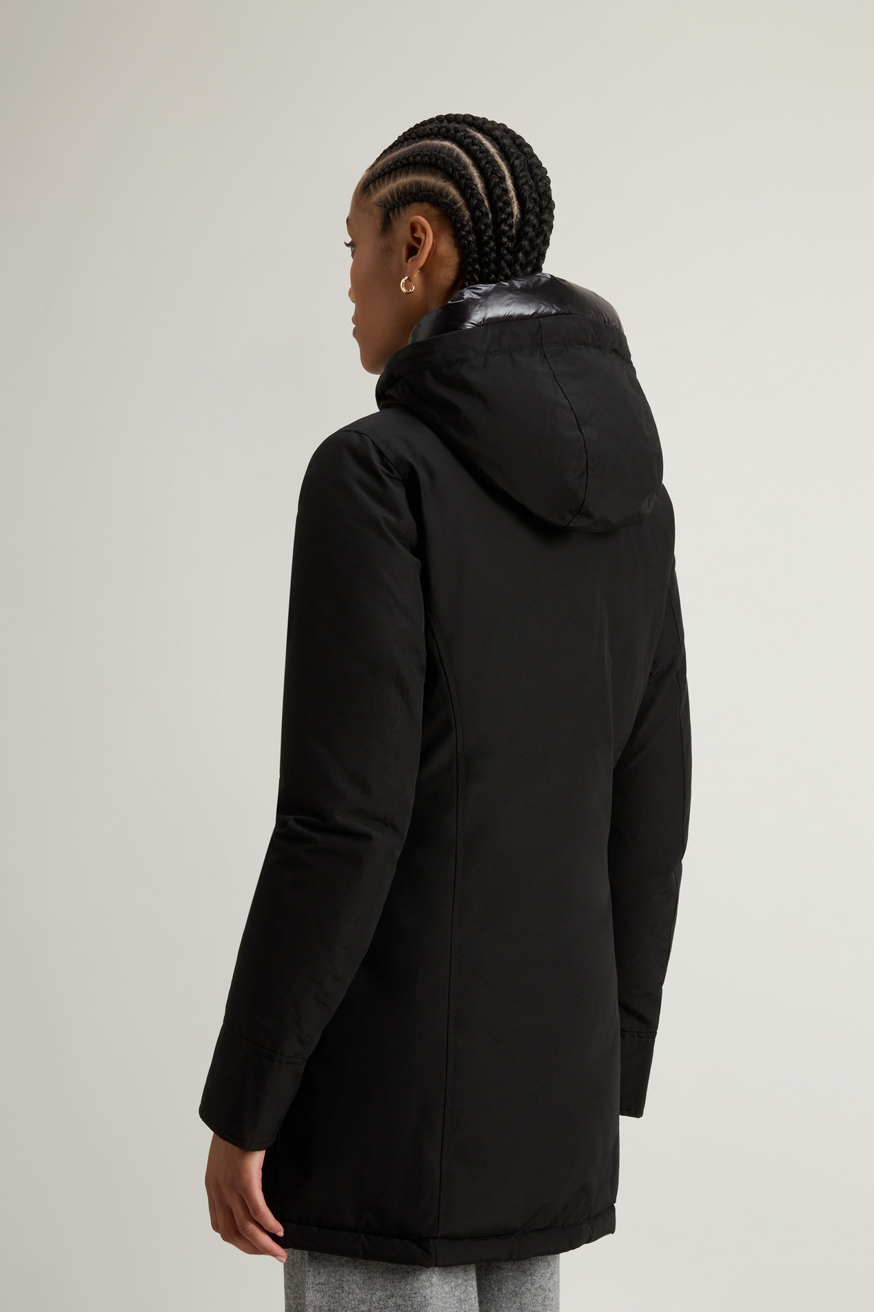 Arctic Parka in Ramar Cloth Black photo 3 | Woolrich