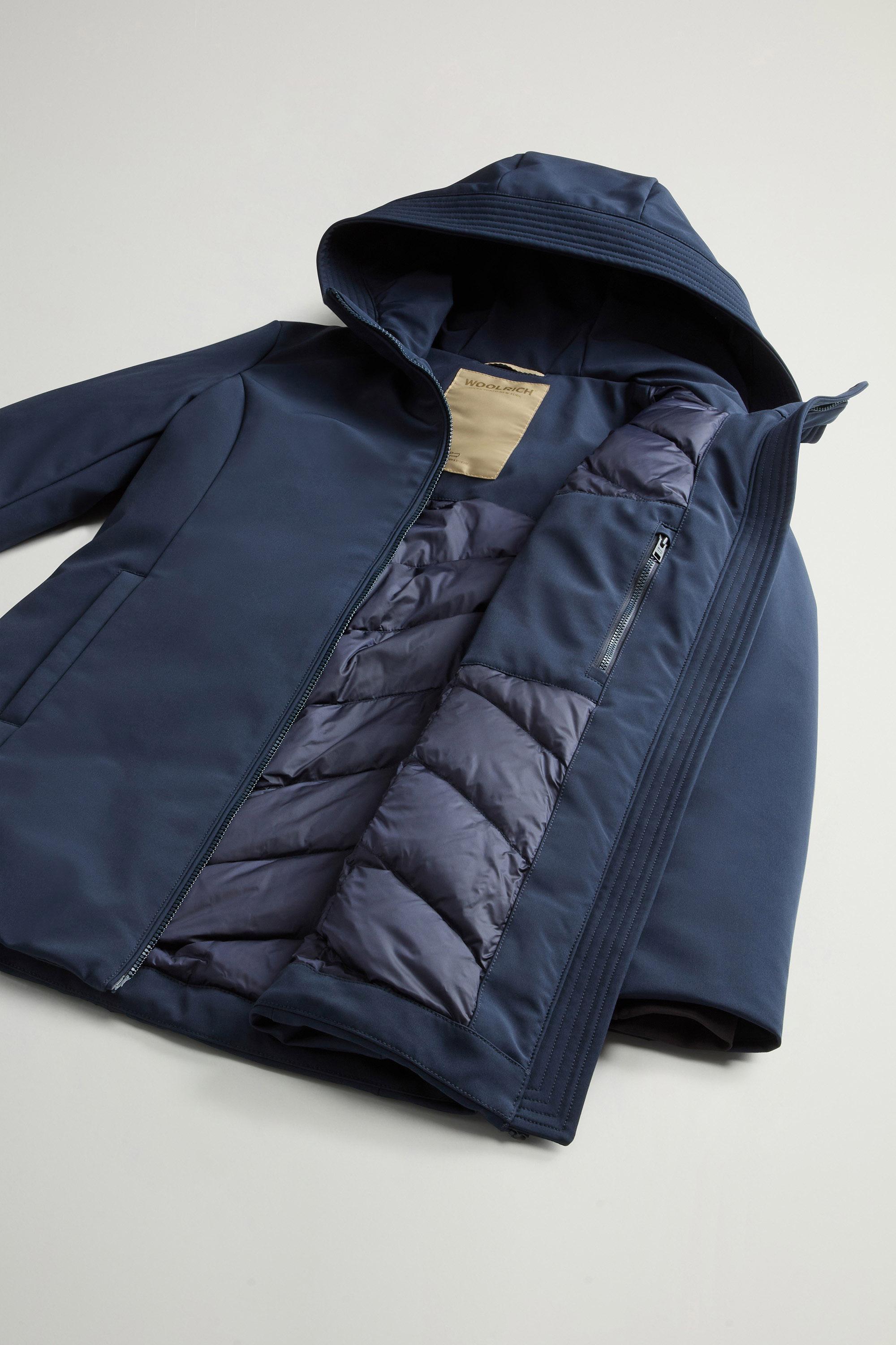 Firth Parka in Tech Softshell Blue photo 8 | Woolrich