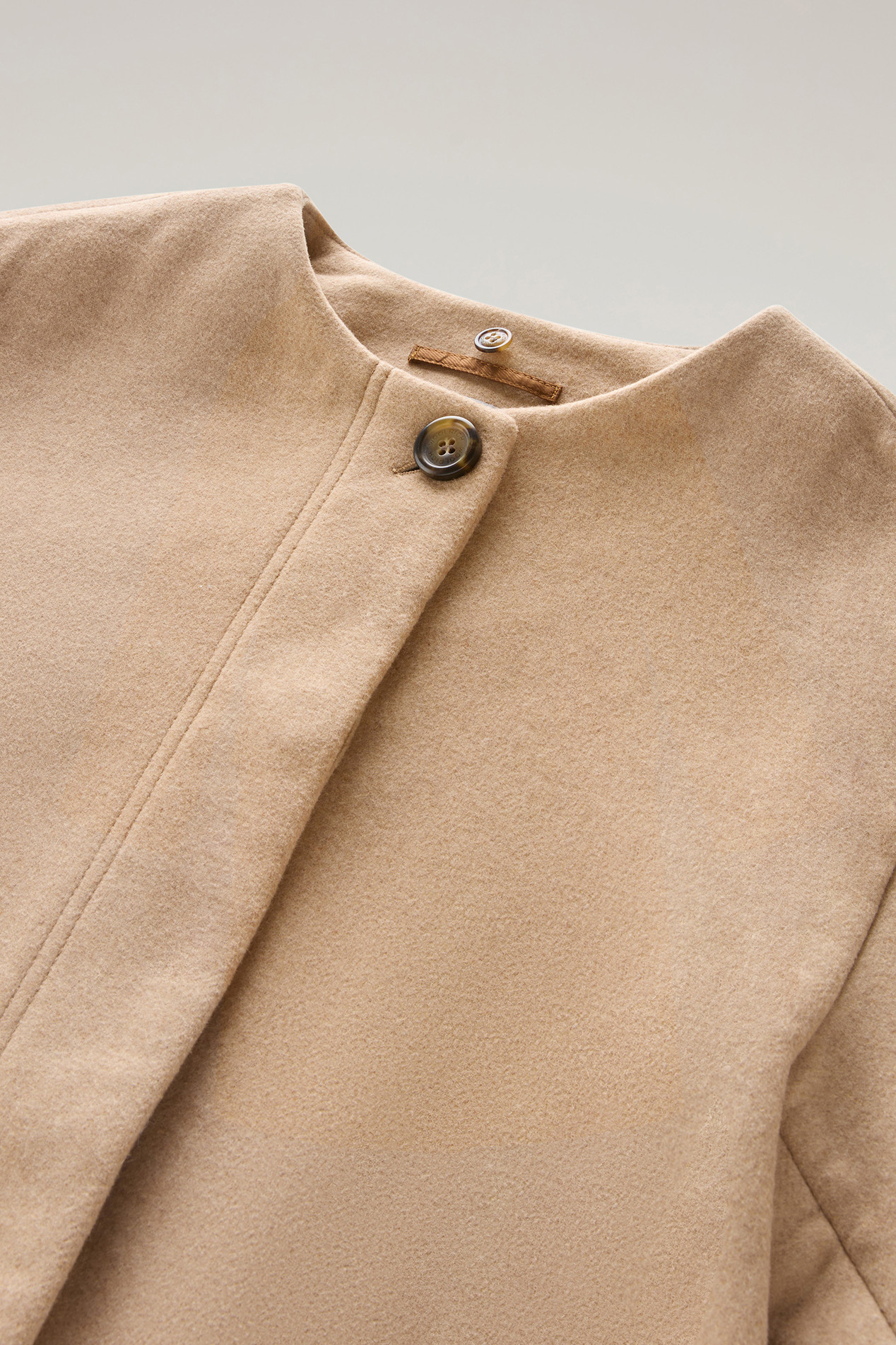 2-In-1 Parka in Recycled Manteco Wool Blend Beige photo 3 | Woolrich