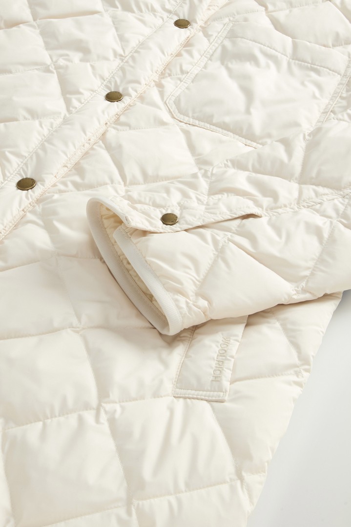 Quilted Parka in Microfiber White photo 7 | Woolrich