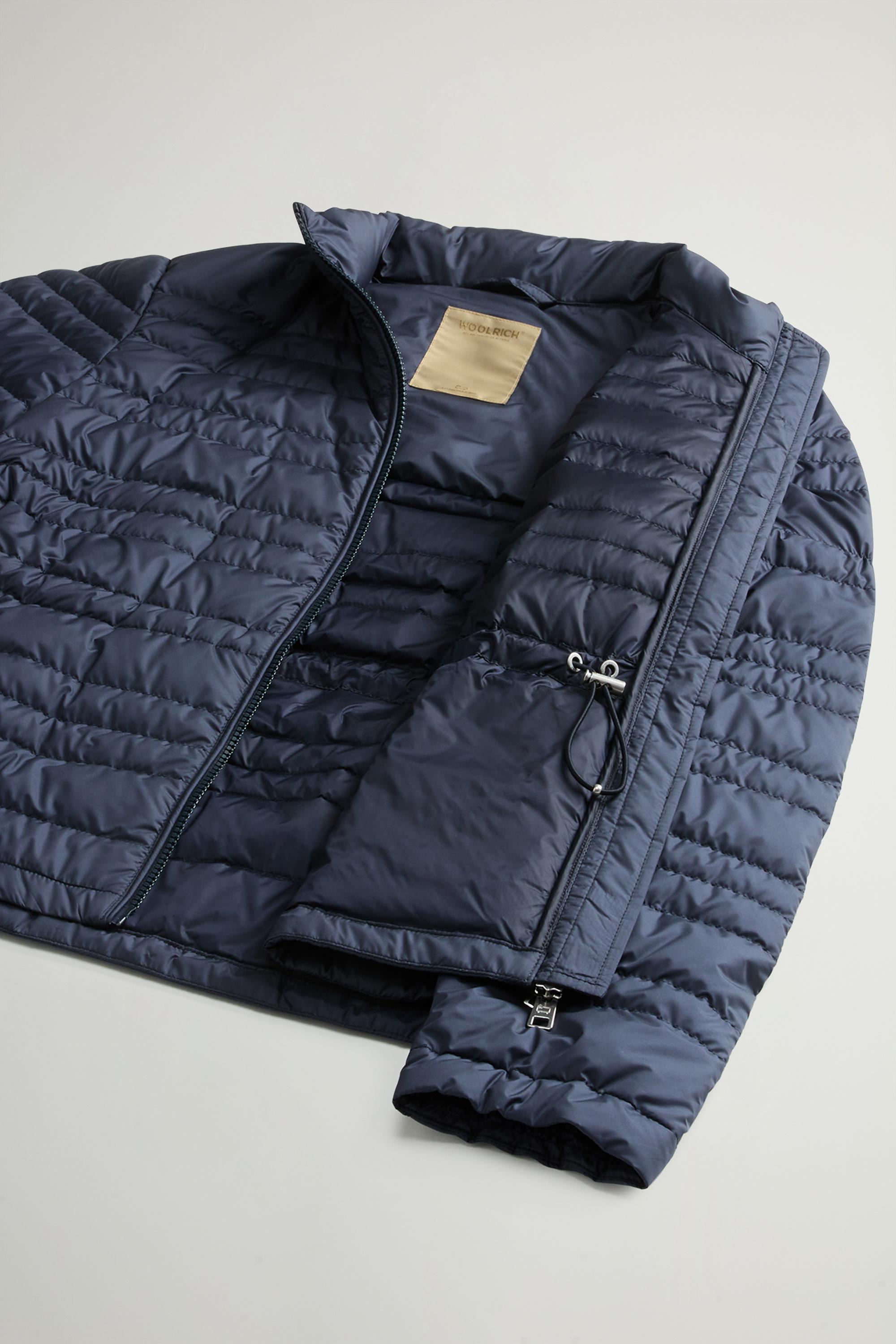 Padded Microfiber Jacket Blue photo 8 | Woolrich
