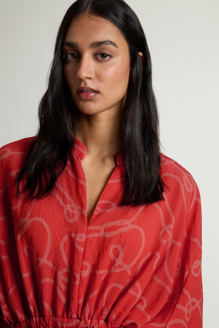 FLUID SHORT DRESS Red photo 4 | Woolrich