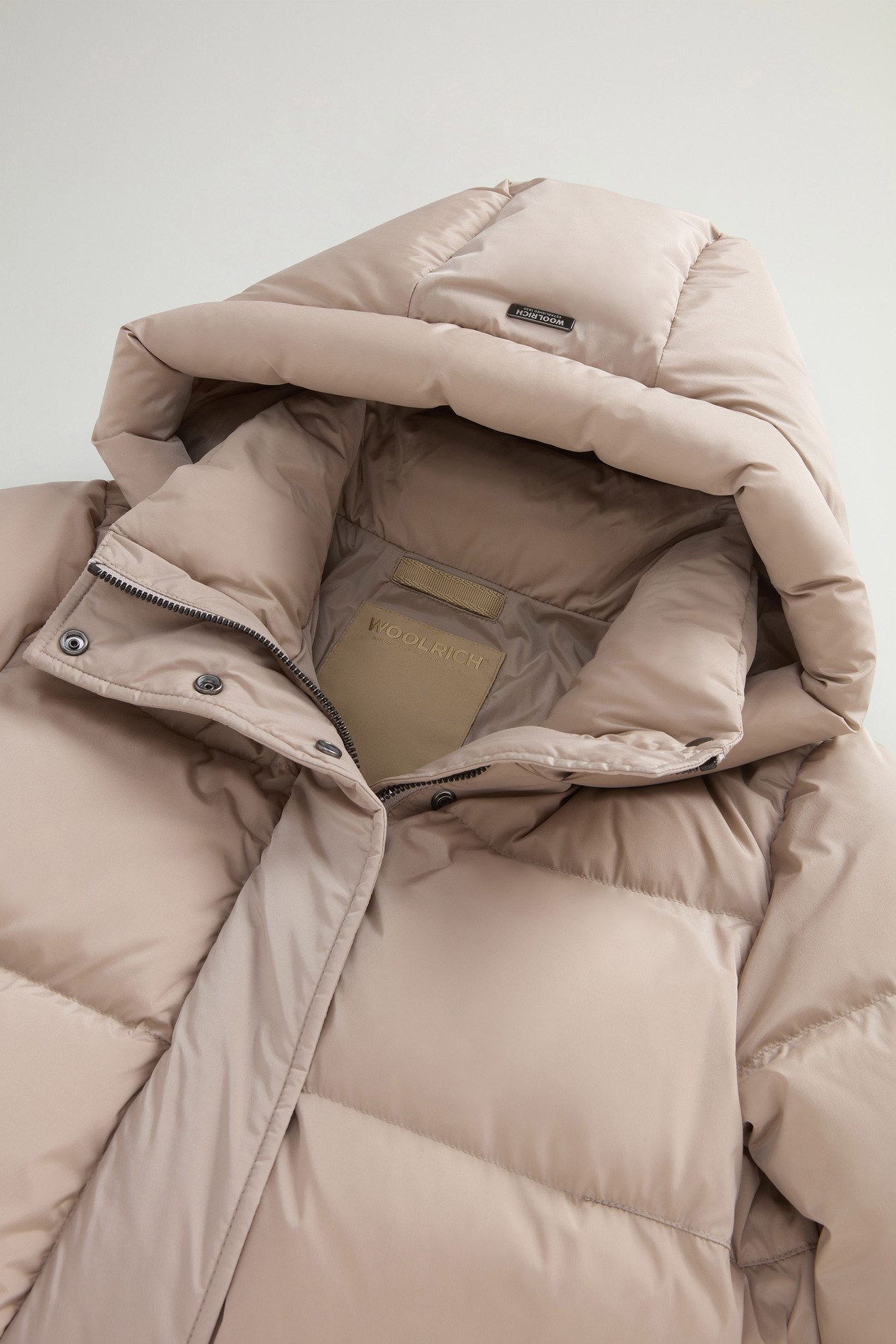 Long Kelly Down Jacket Gray photo 11 | Woolrich