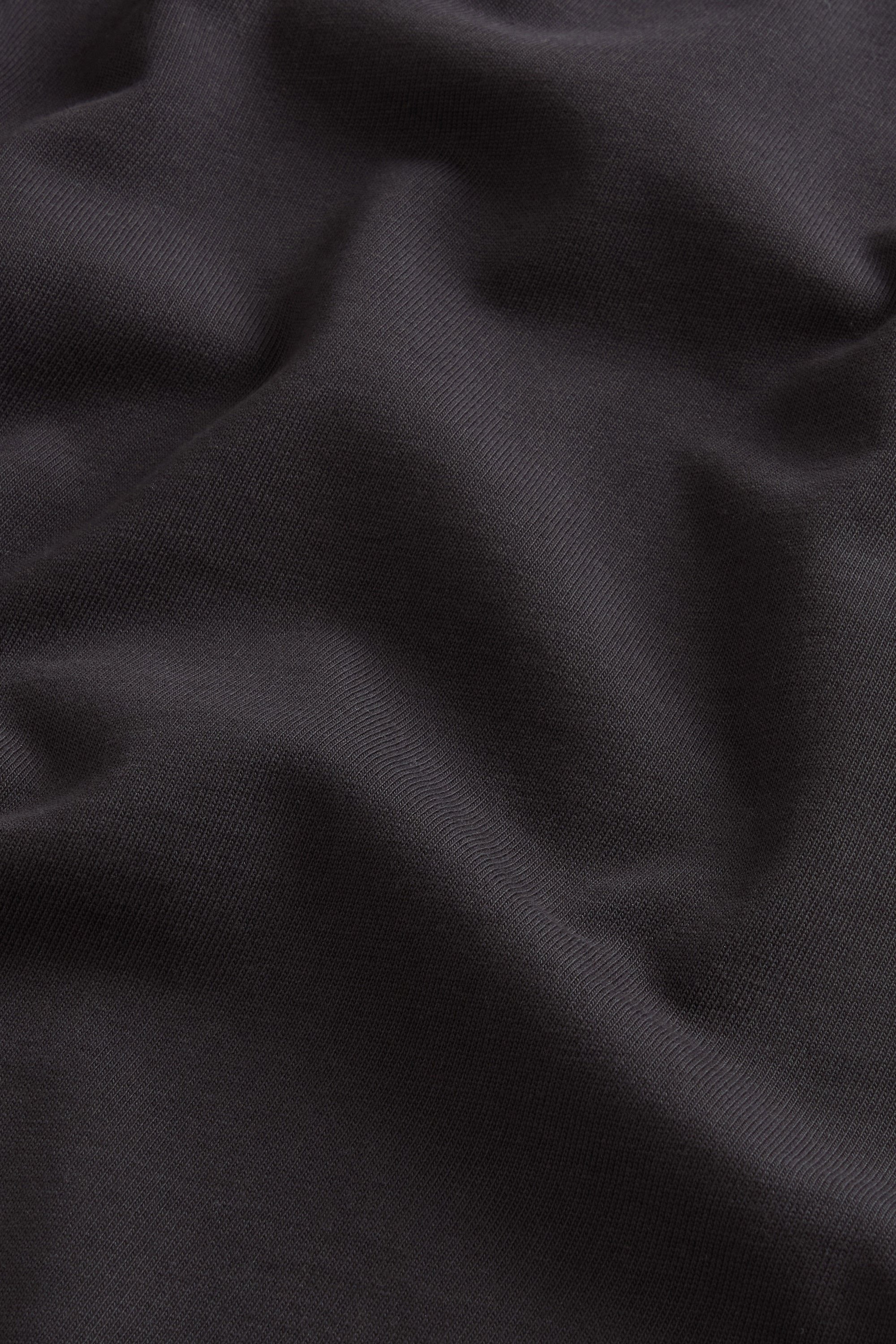 Langarmoberteil aus reiner Baumwolle Schwarz photo 6 | Woolrich