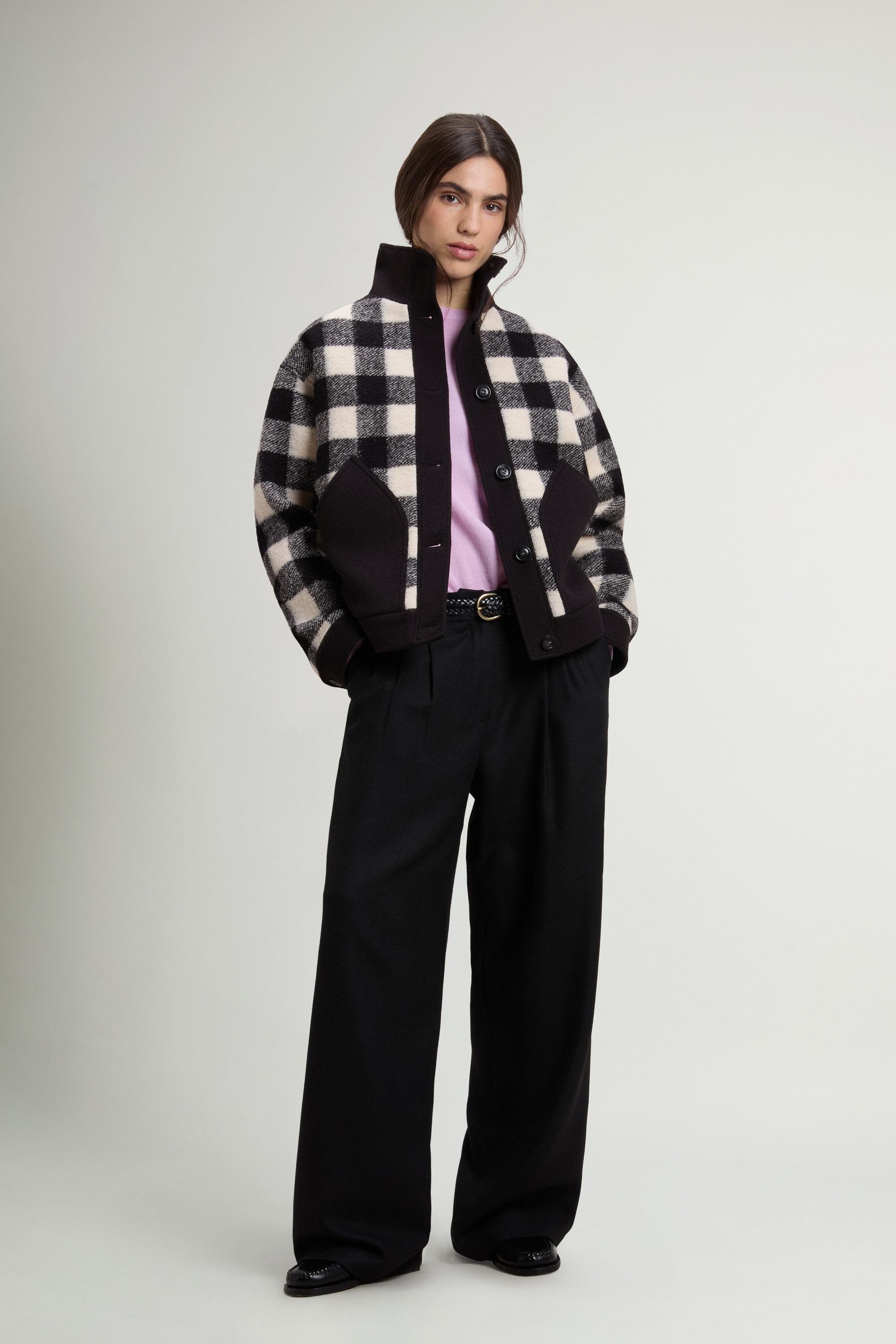Checked Wool-Blend Gentry Overshirt Multicolor photo 1 | Woolrich