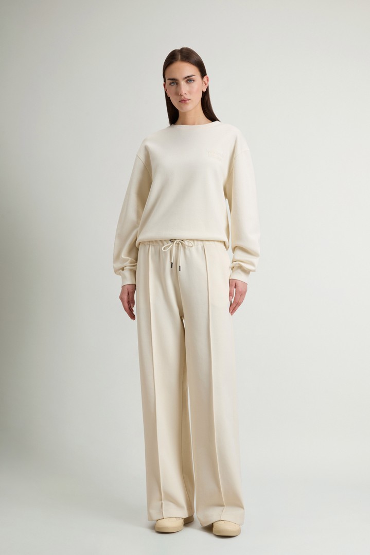 Pants in Cotton-Blend Interlock White photo 1 | Woolrich