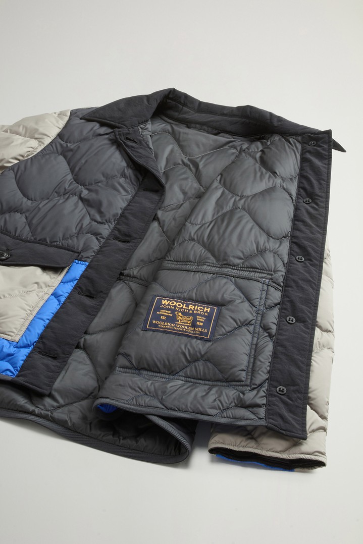 Quilted Microfiber Heritage Jacket Black photo 4 | Woolrich
