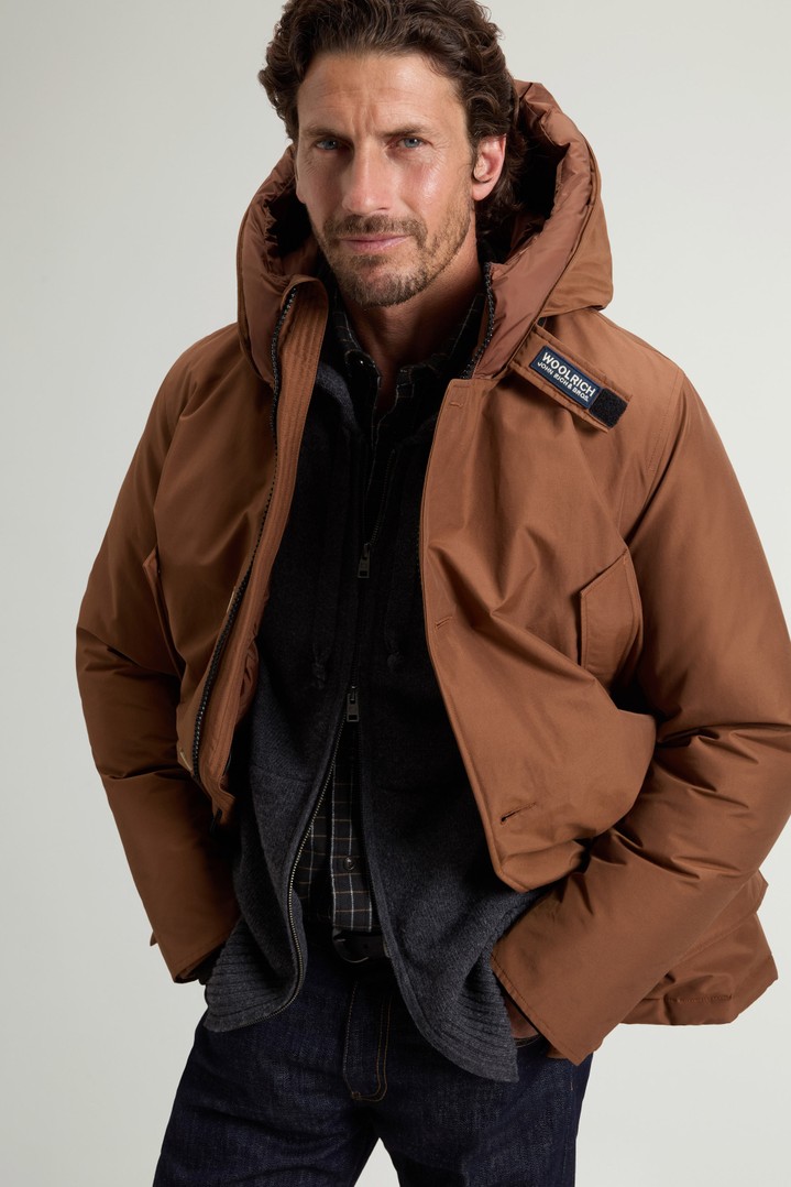 Arctic Parka in Ramar Cloth Brown photo 4 | Woolrich