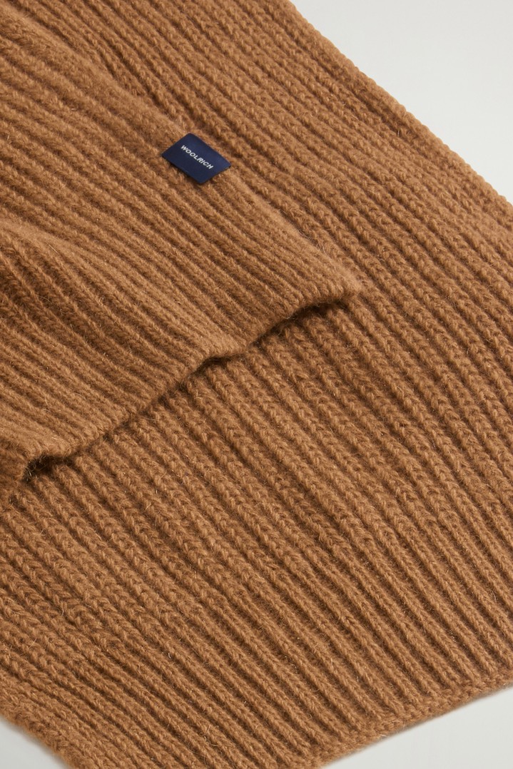 CASHMERE BLEND SCARF Brown photo 4 | Woolrich