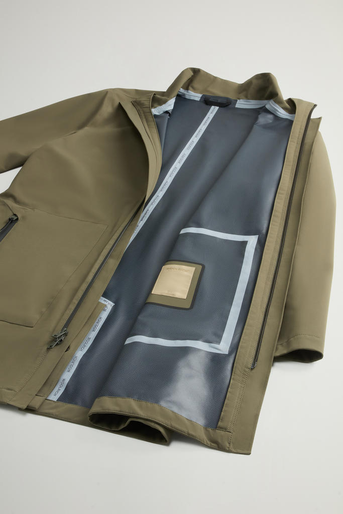 2-In-1 Jacket in Two-Layered Fabric Green photo 8 | Woolrich