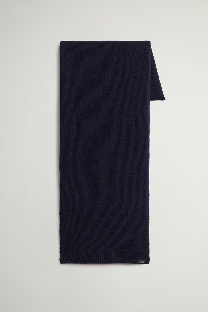 Scarf in Wool Blend Blue photo 3 | Woolrich