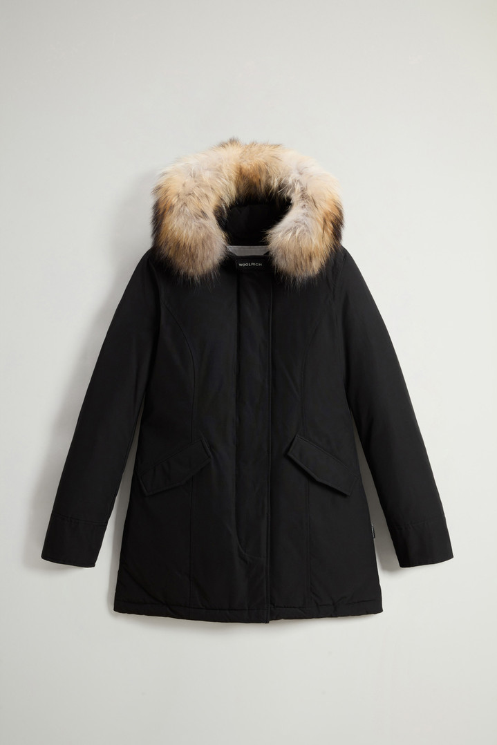 Arctic Parka en Ramar Cloth avec fourrure amovible Noir photo 5 | Woolrich