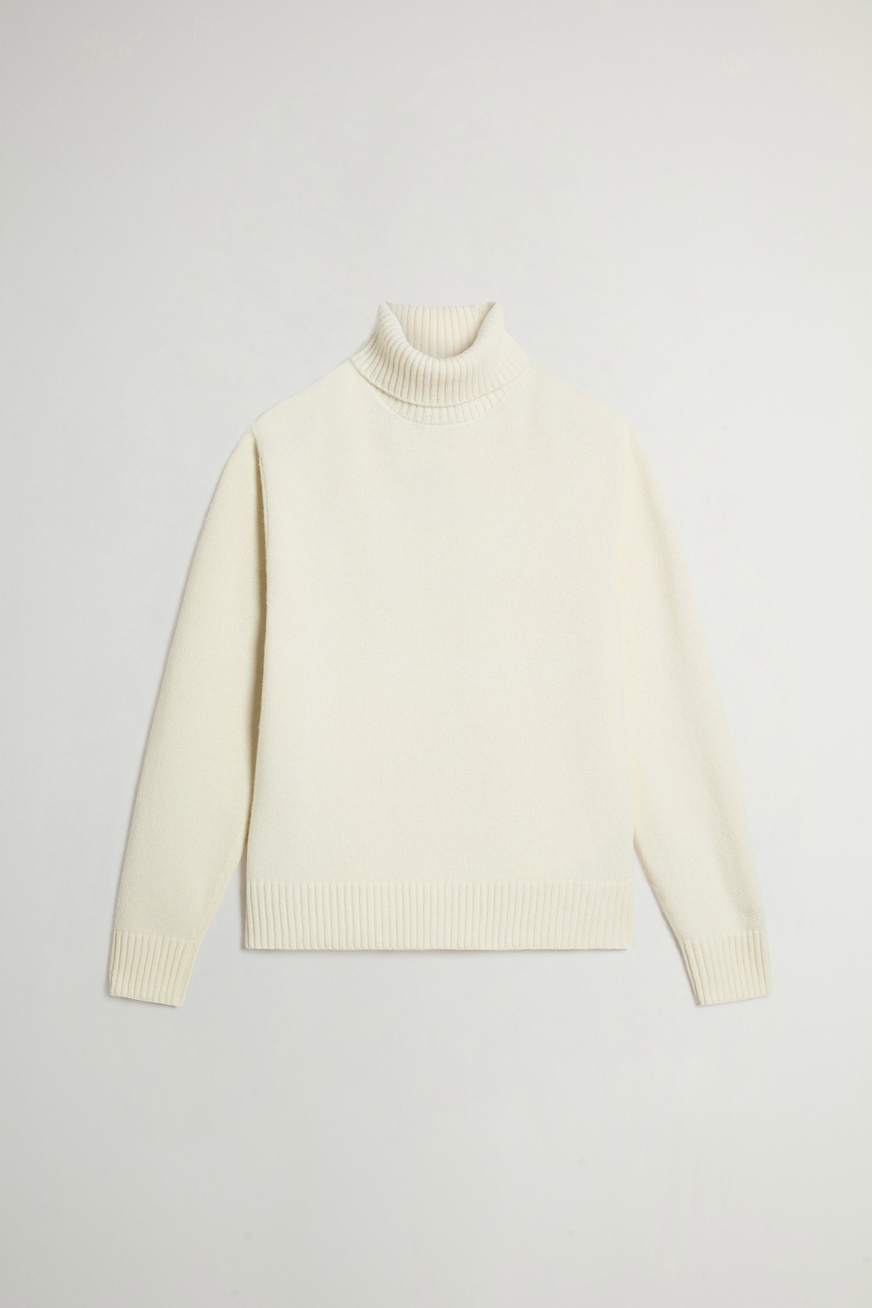 LAMBSWOOL TURTLENECK GG8 White photo 1 | Woolrich
