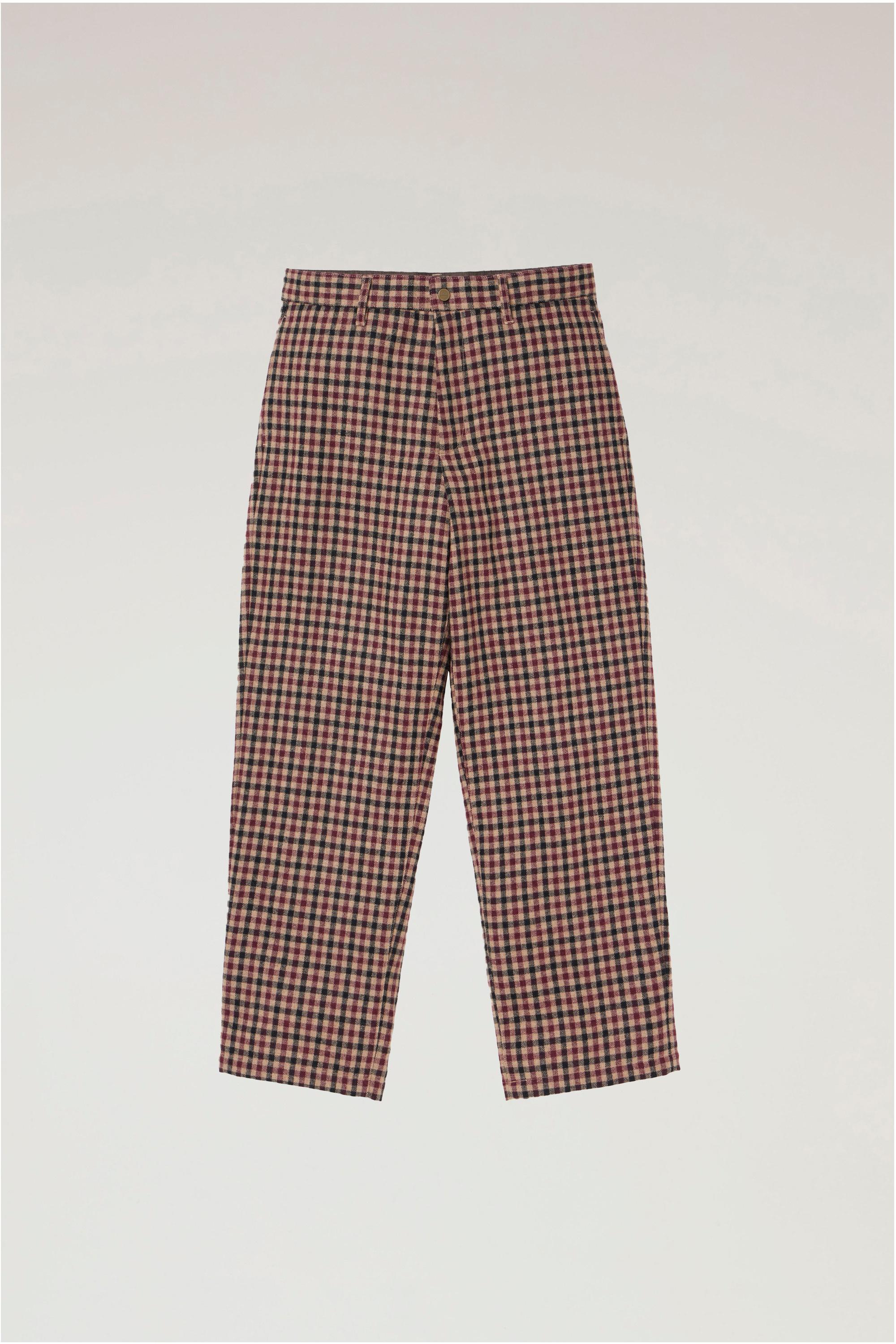 Recycled Wool Tweed Pants Beige photo 1 | Woolrich